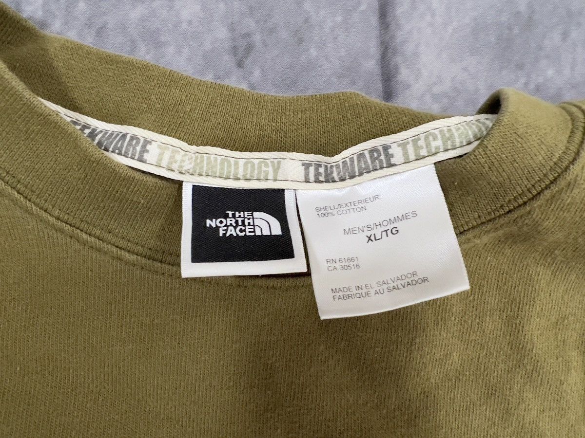 The North Face The North Face Olive Beige Colorblock Logo Men's Short Sleev Size US XL / EU 56 / 4 - 3 Thumbnail