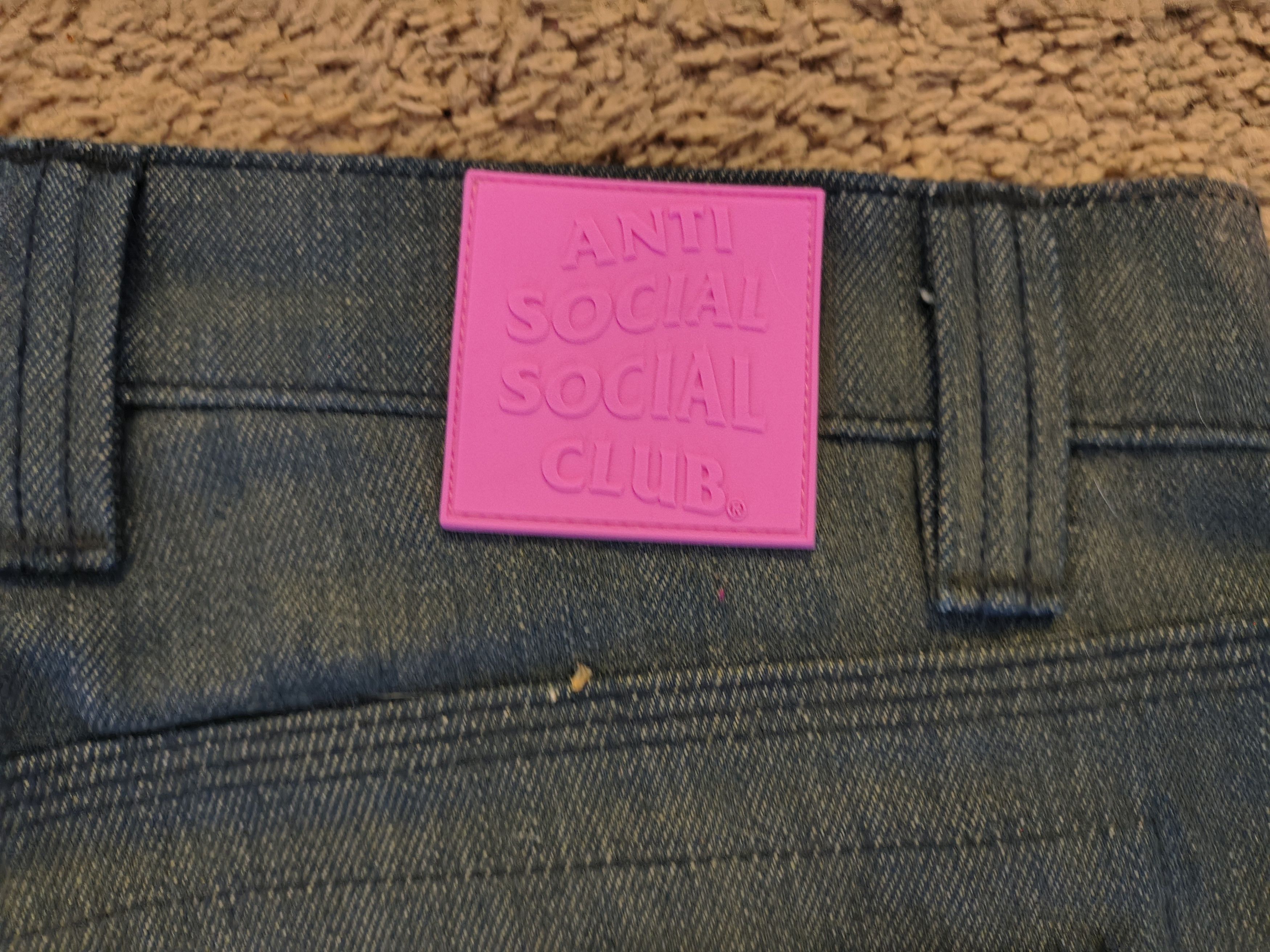 Anti Social Social Club Antisocial social club denim work pants brand new size 36 Size US 36 / EU 52 - 4 Thumbnail