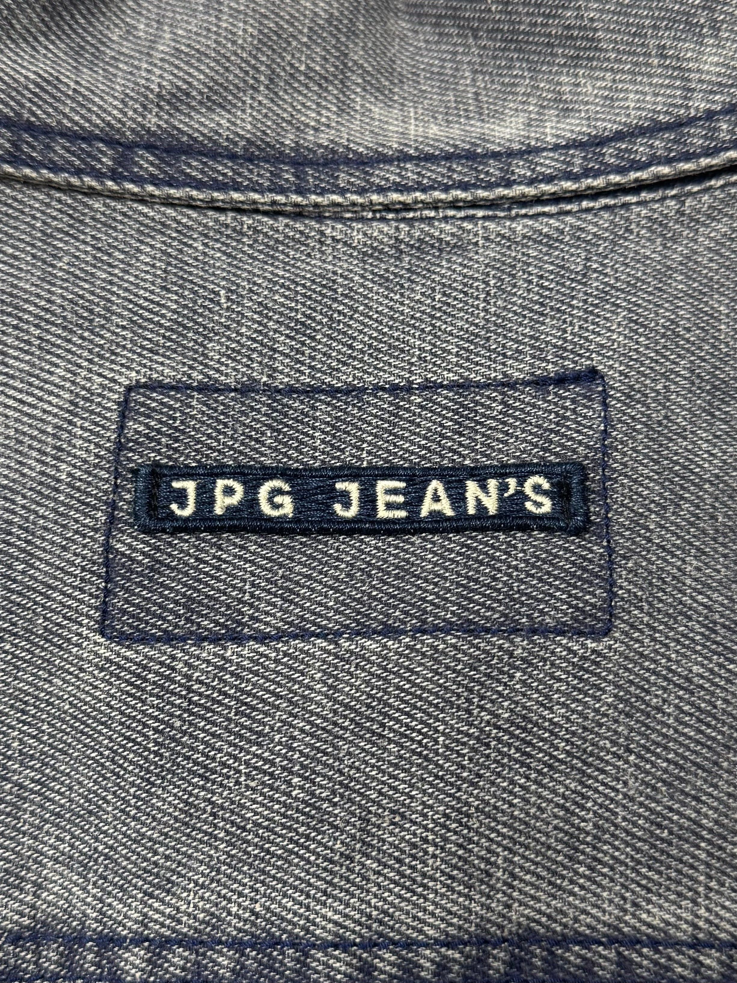 Jean Paul Gaultier Vintage 90s Jean Paul Gaultier Denim Trucker Jacket Size US L / EU 52-54 / 3 - 5 Thumbnail