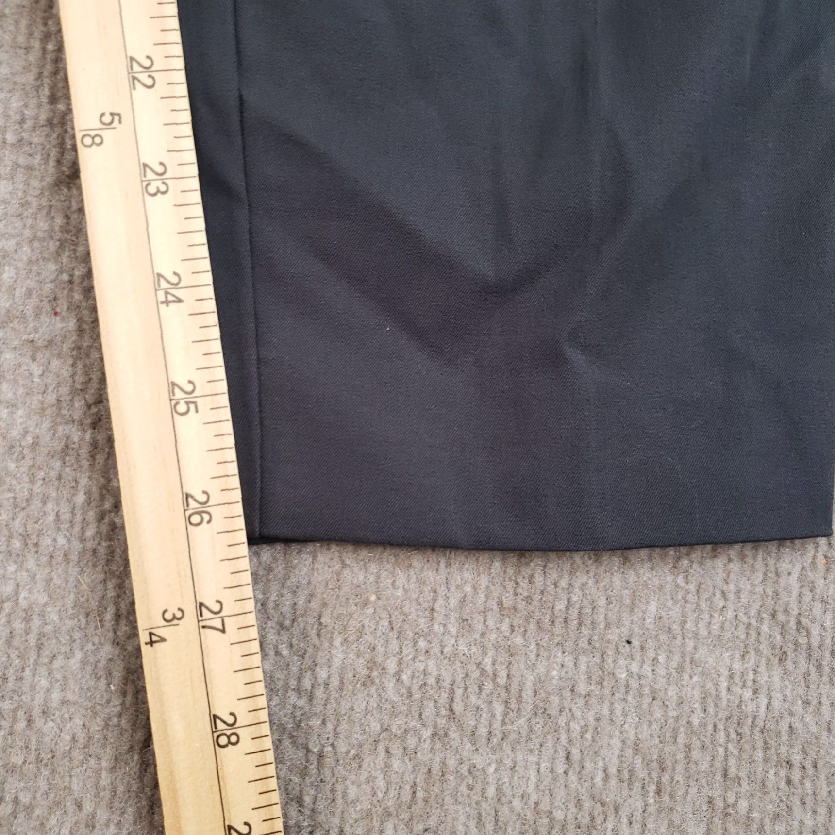 Eileen Fisher Eileen Fisher Slim Ankle Pant Women XL Gray Side Zip Non-Iron Stretch Casual Trousers Size 40" / US 18 - 3 Thumbnail