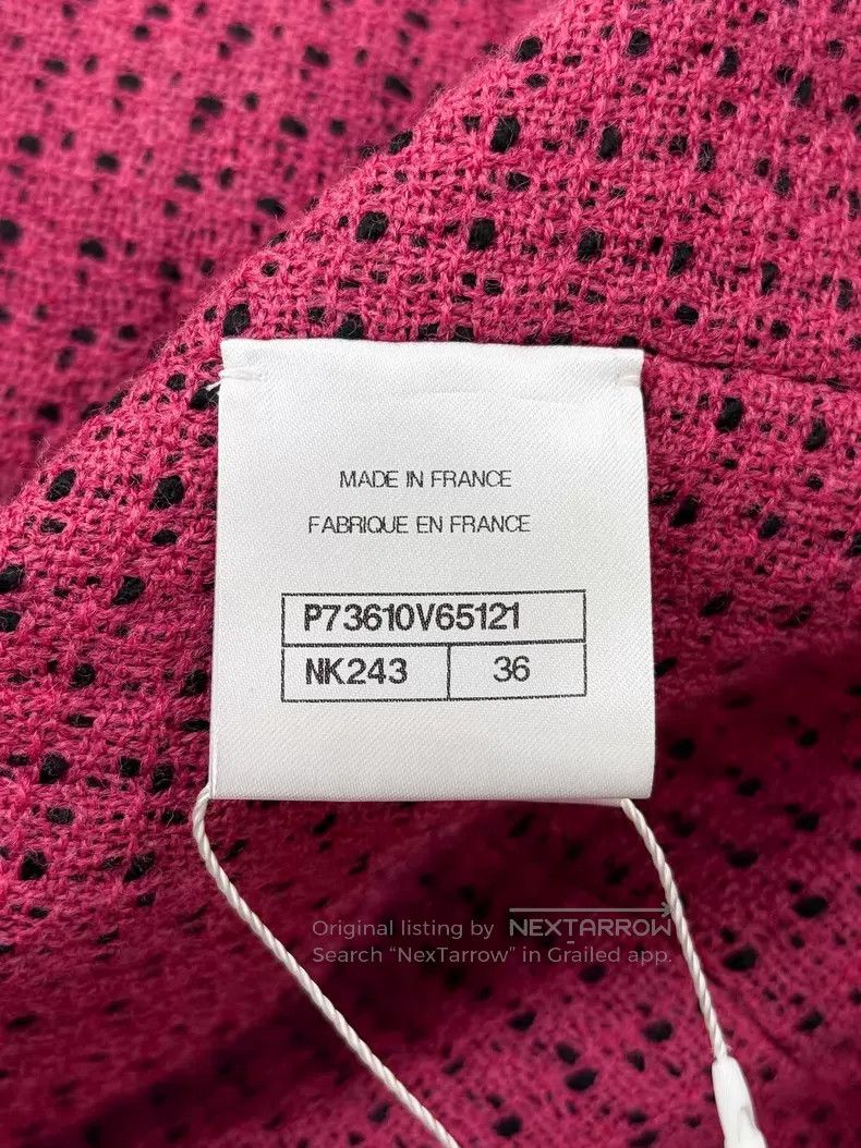 Chanel Chanel Pink rolled-edged flower glazed buckle four-pocket Size XS / US 0-2 / IT 36-38 - 7 Thumbnail