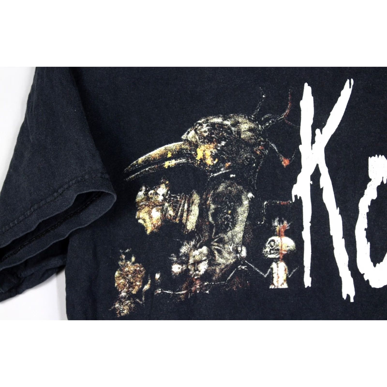 Haven VINTAGE KORN SHIRT '' BITCH WE HAVE A PROBLEM '' TOUR EUROPEAN 2008 M Black Mens Size US M / EU 48-50 / 2 - 4 Thumbnail