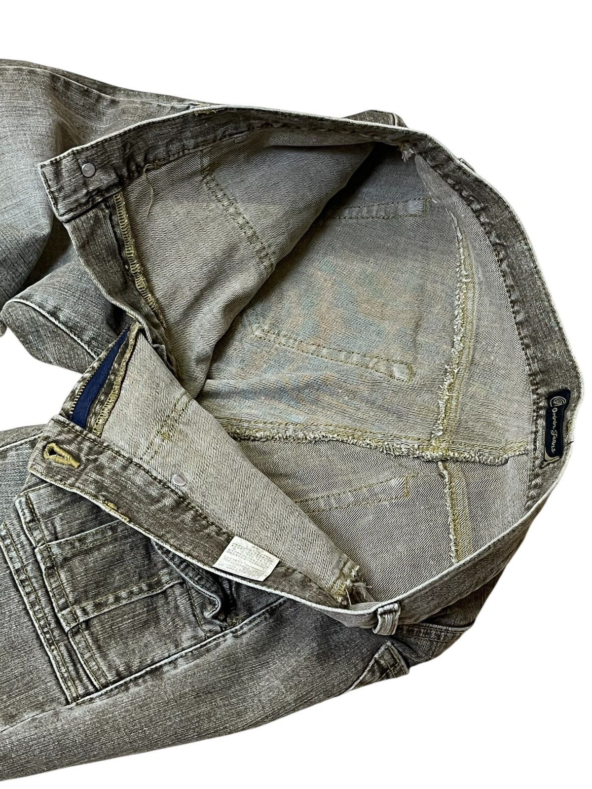 Japanese Brand JAPANESE ARTISTR “ORIRIN JEANS” DIRTY MUDD FLARED JEANS Size US 33 - 11 Thumbnail