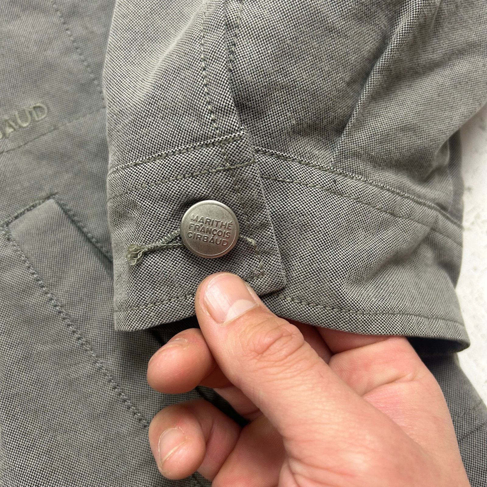 Marithe + Francois Girbaud × Vintage Vintage 2000s Marithe Francois Girbaud Denim Jacket Size US XL / EU 56 / 4 - 4 Thumbnail