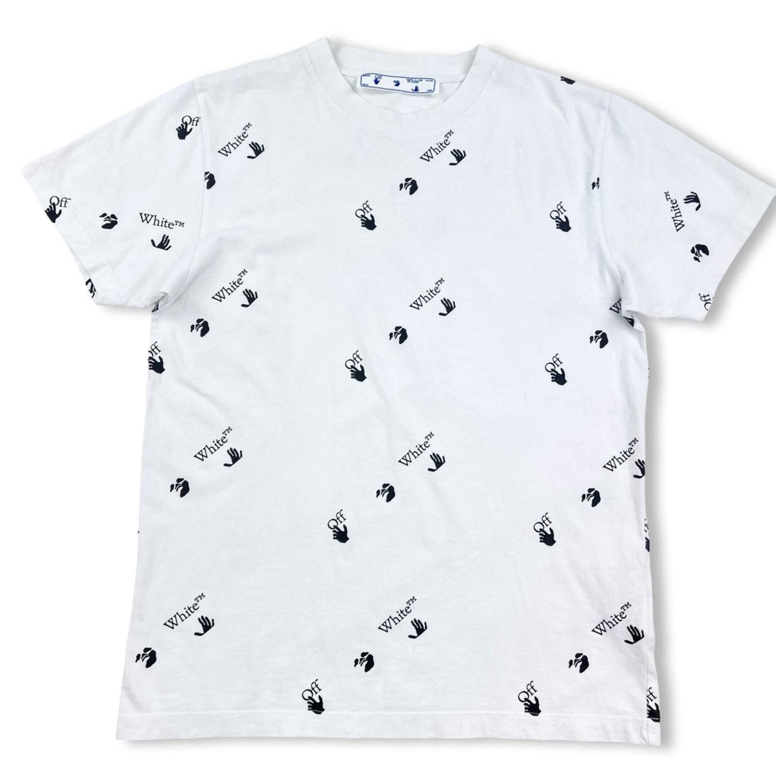 Off-White Off-White All Over White T Shirt Size US M / EU 48-50 / 2 - 2 Thumbnail