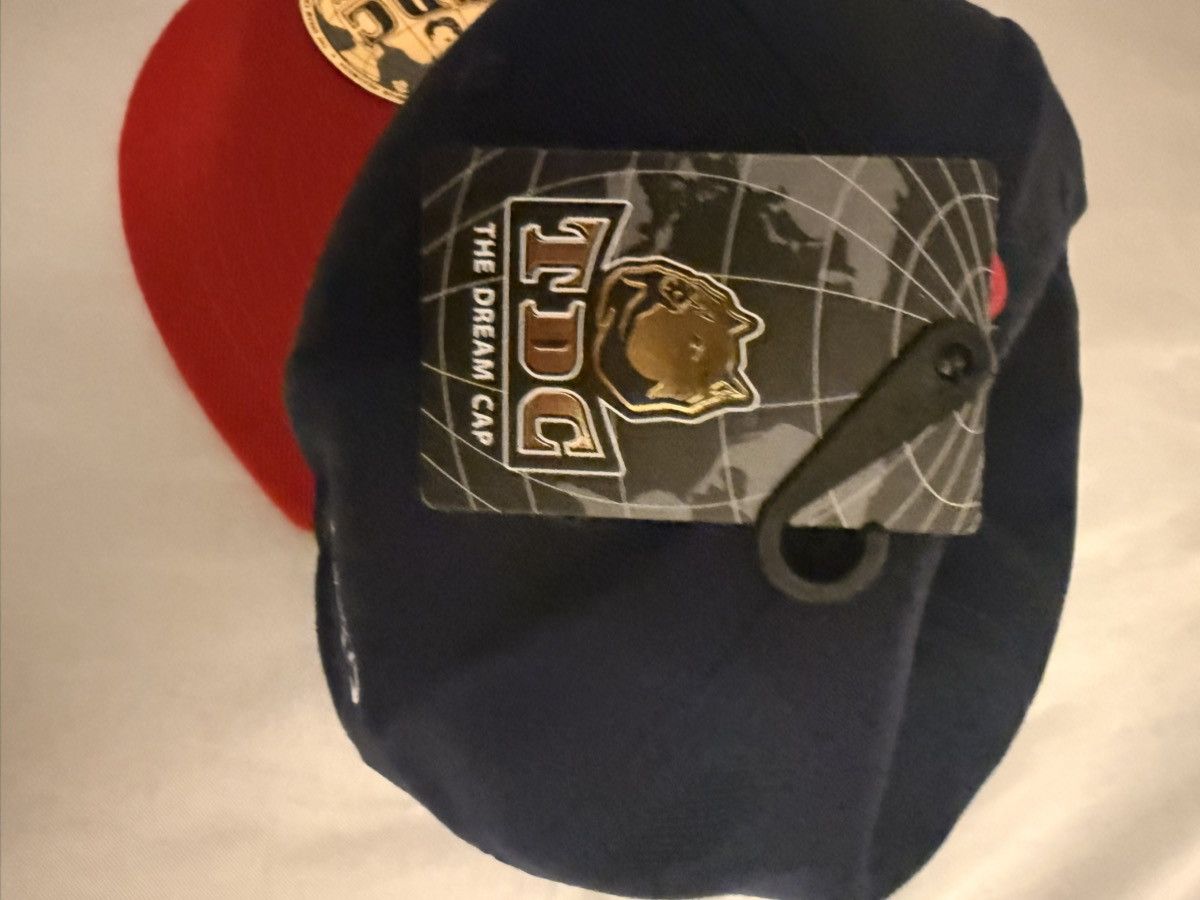Playboi Carti YVL RED/BLUE FITTED HAT Size 46 - 6 Thumbnail