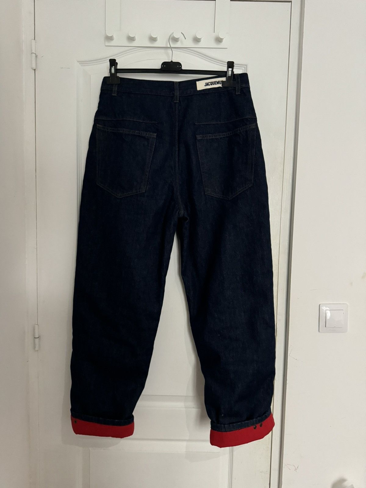 Jacquemus Le Chouchou Padded Denim Jeans Size US 31 - 3 Thumbnail