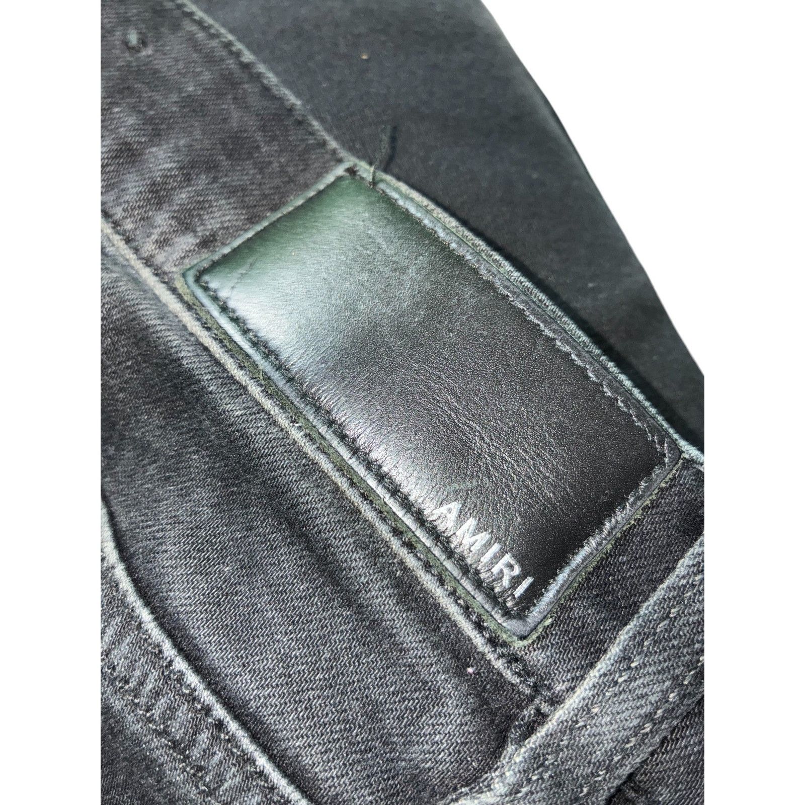 Amiri Amiri Black & Blue Stripe Jeans Size US 31 - 2 Thumbnail