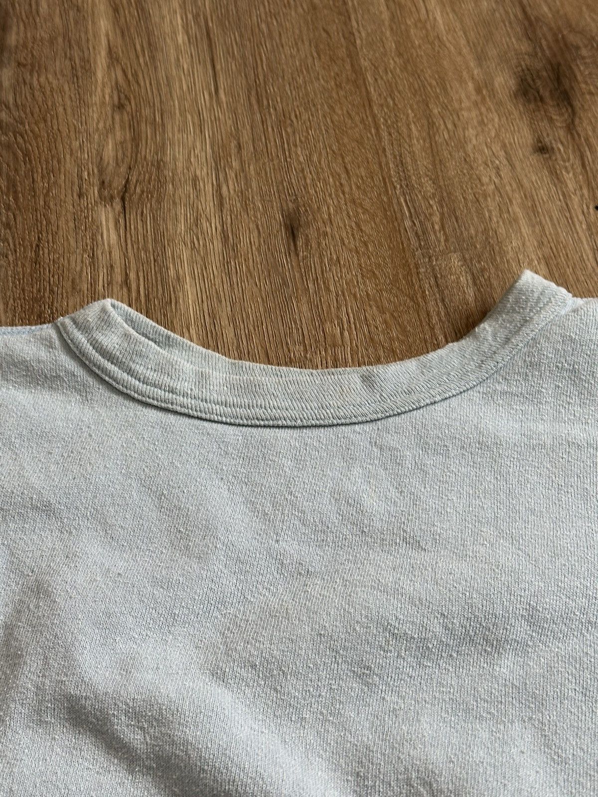 Other Vintage Cropped Crewneck Sweatshirt Light Blue Size US S / EU 44-46 / 1 - 2 Thumbnail