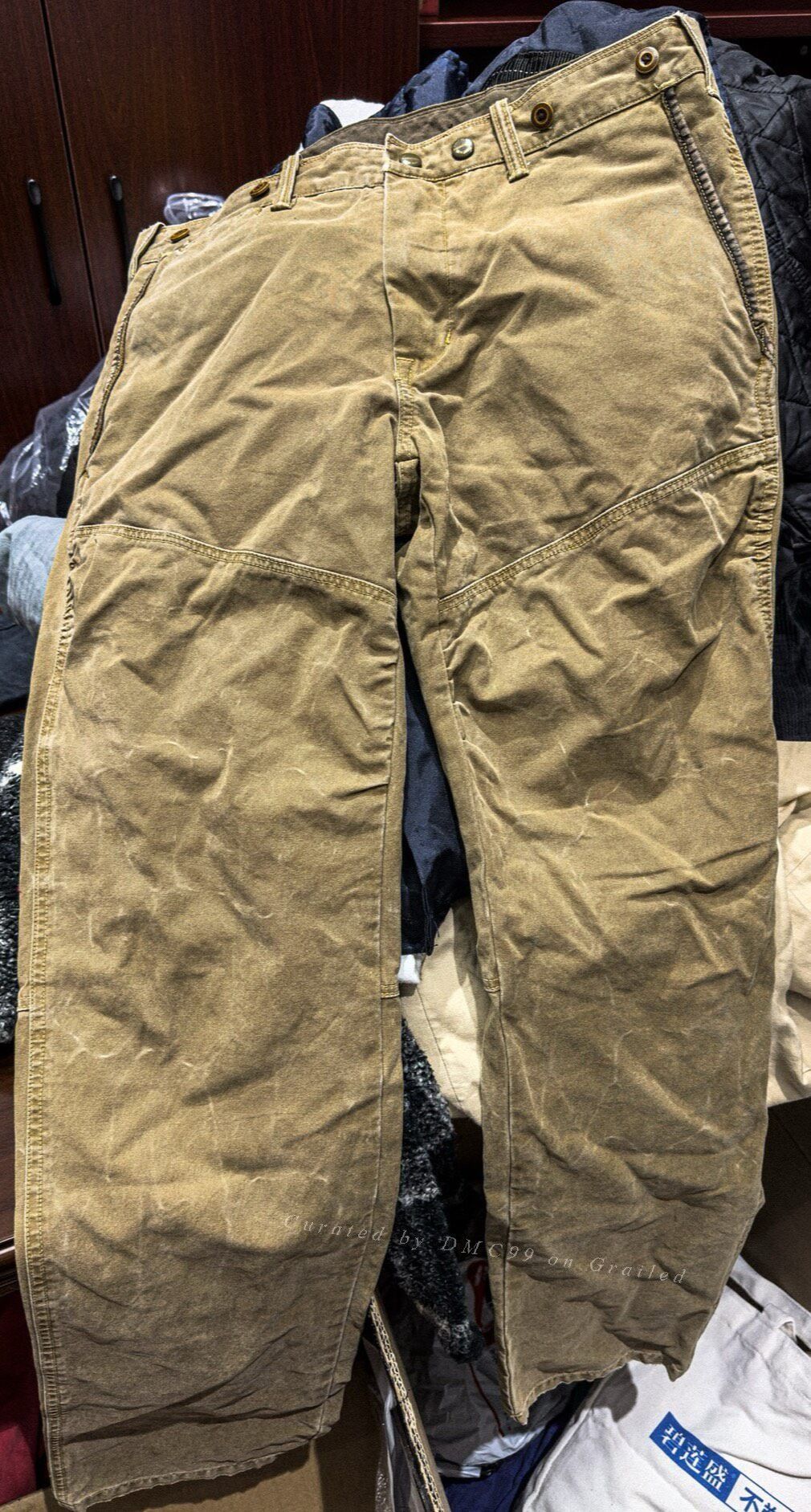 Polo Ralph Lauren Polo Ralph Lauren Vintage Canvas Logger Pants Size US 35 - 1 Thumbnail