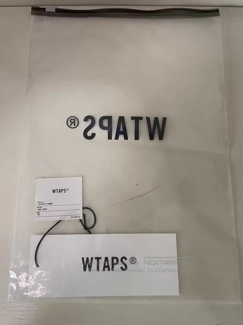 Wtaps Wtaps Long-sleeve Cotton T-shirt, Light Gray Size US M / EU 48-50 / 2 - 8 Thumbnail