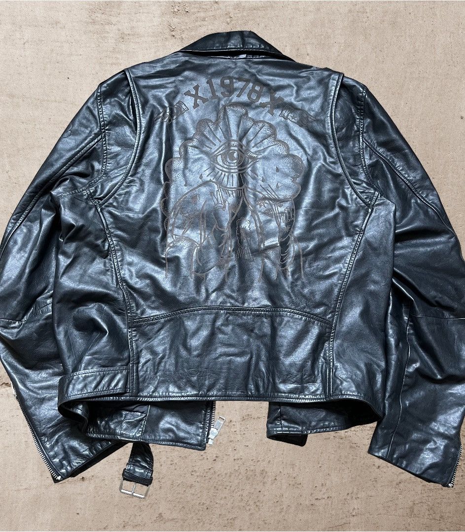 Diesel Diesel Leather Archive Jacket Vintage Y2K Biker Style Size US XL / EU 56 / 4 - 2 Thumbnail