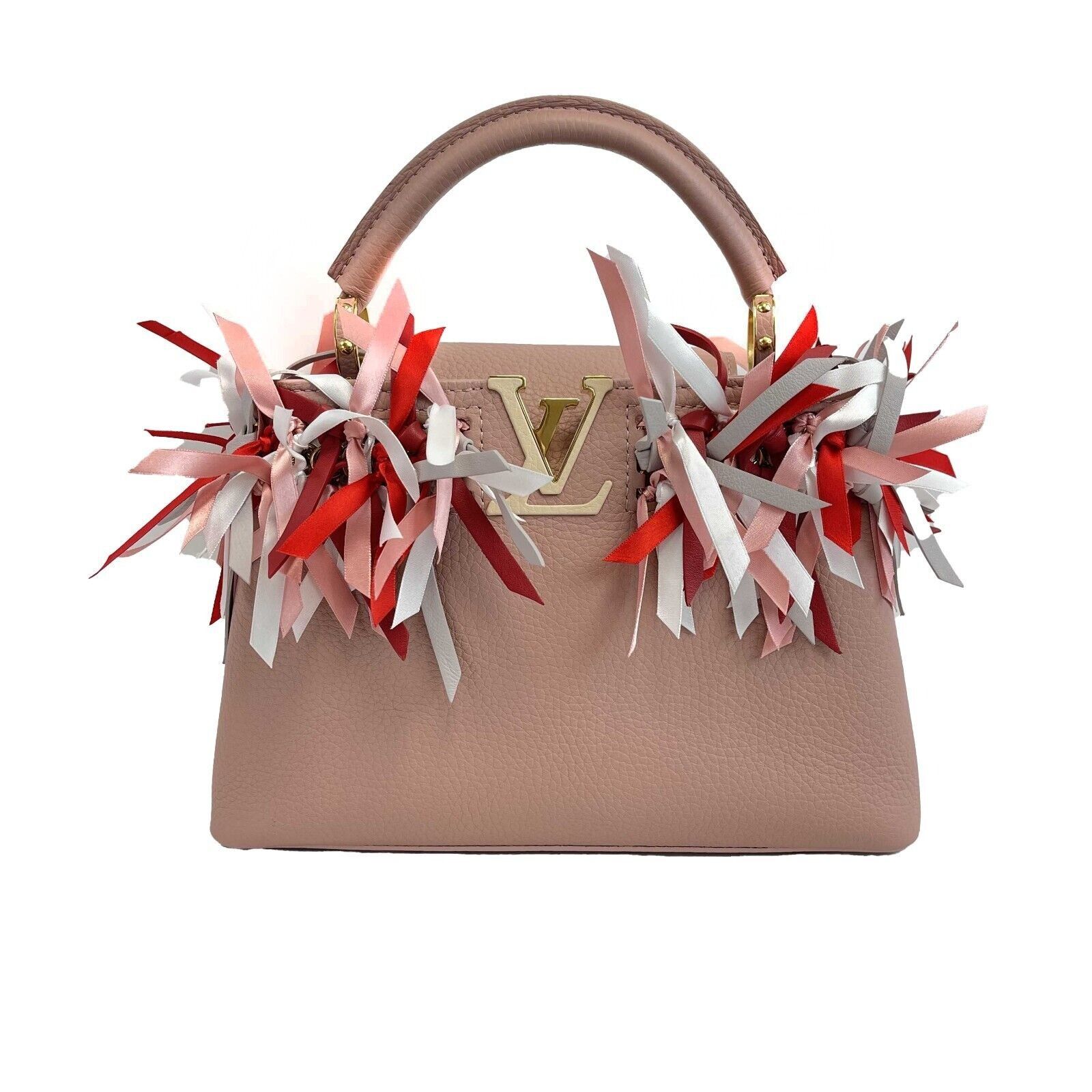 Louis Vuitton Capucines Bag Limited Edition with Satin Rib
