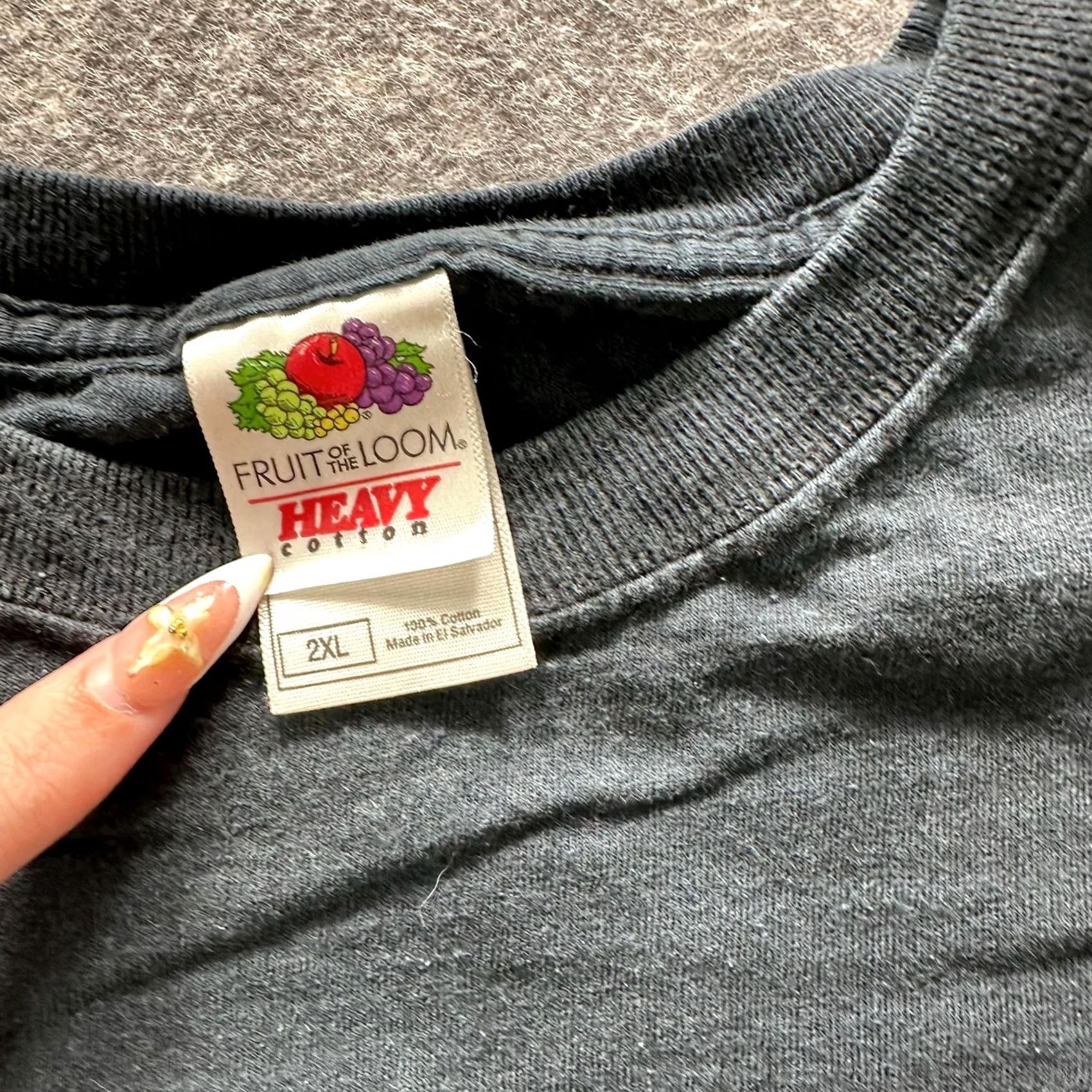 Fruit Of The Loom Fruit of the Loom Shirt Mens 2XL Black Graphic Tee VTG Erie Pennsylvania Eagles Logo Crew Neck Short Sleeve Cotton Jersey Size US XXL / EU 58 / 5 - 5 Thumbnail