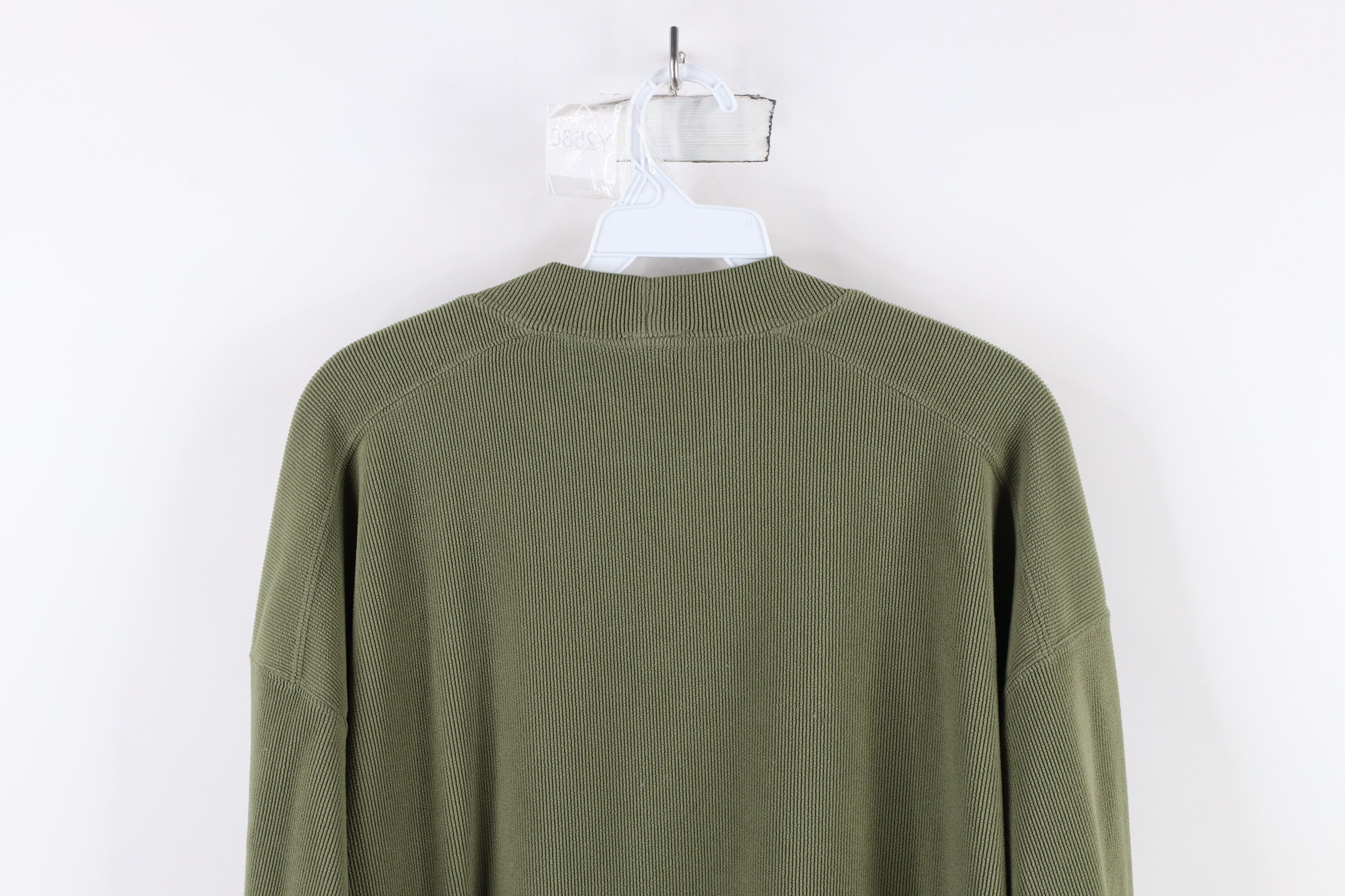 Columbia Vintage 90s Columbia Ribbed Fleece Mock Neck Sweater Green Size US XXL / EU 58 / 5 - 13 Thumbnail