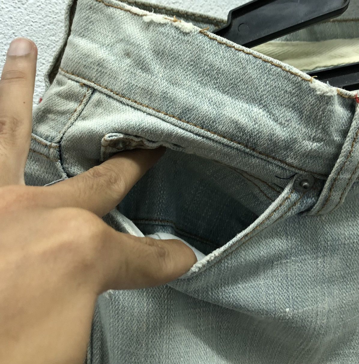 Japanese Brand × Vintage Vintage Marna We Are International Jeans Pants Size 31" - 6 Thumbnail