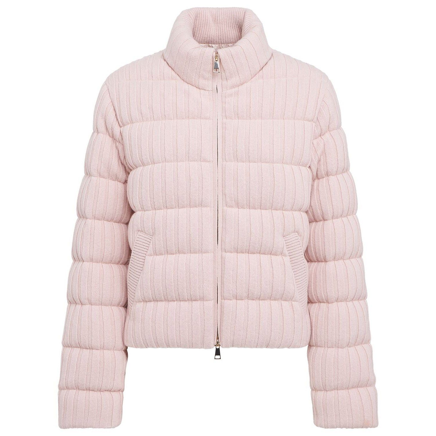 MONCLER Women's Light Pink Wool/Cashmere Jacket New (Women's