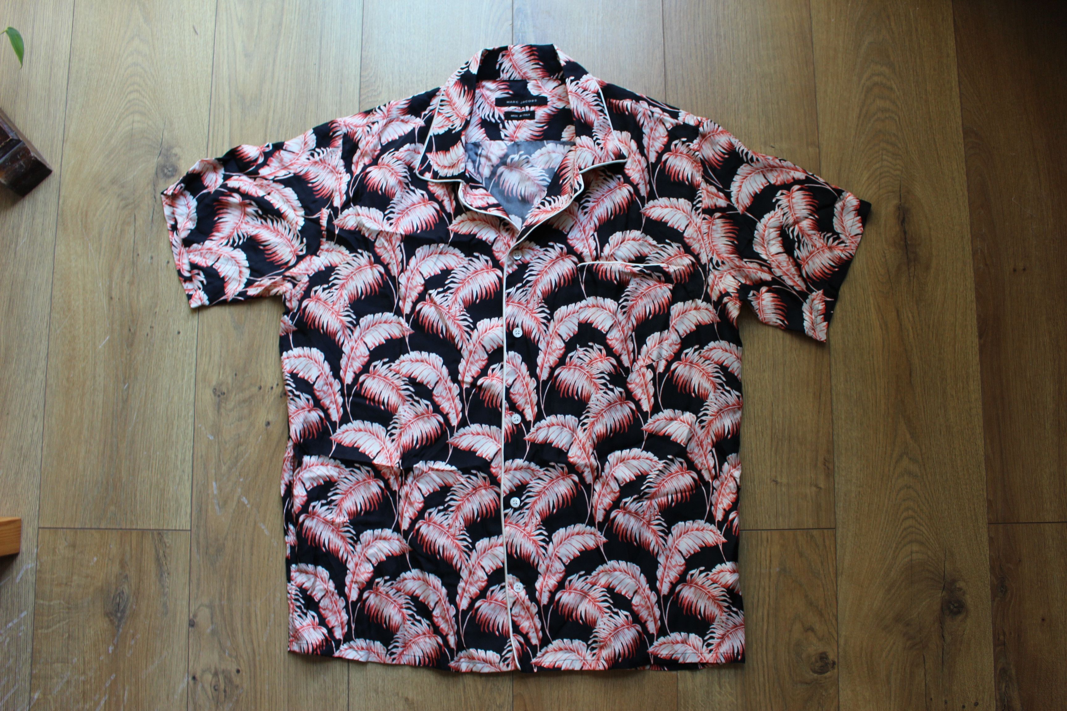 Marc Jacobs FREE SHIPPING!! - Palm silk shirt - Spring/Summer 2015 Size US M / EU 48-50 / 2 - 2 Thumbnail