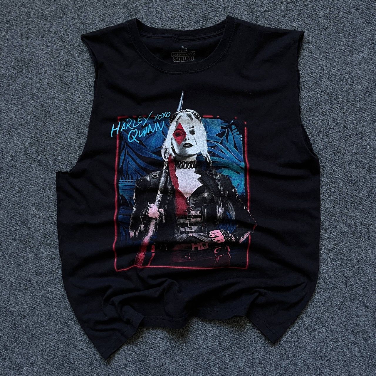 DC Comics VTG Adult Man’s DC The Suicide Squad Tank Top Sleeves Size L Size US L / EU 52-54 / 3 - 2 Thumbnail