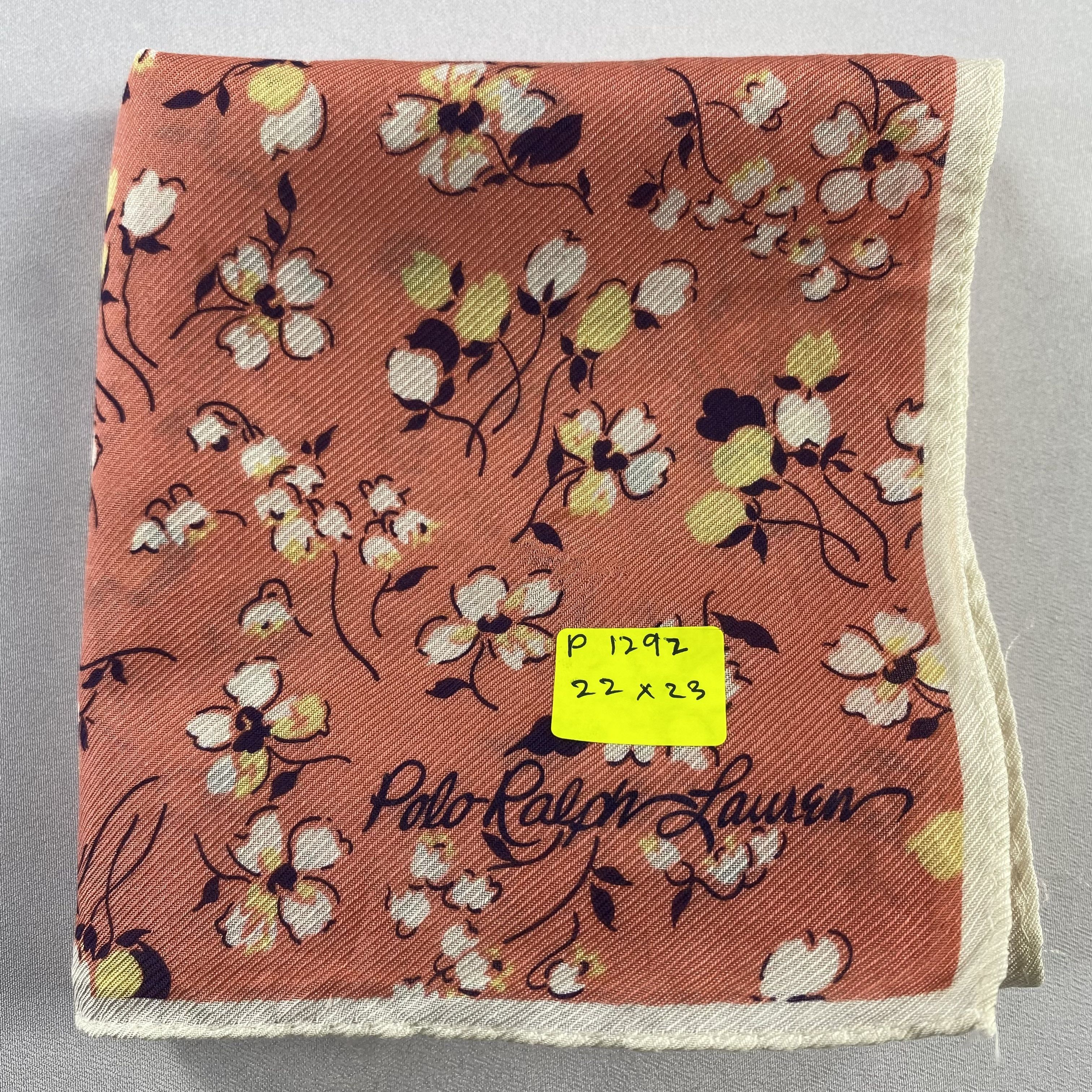 Polo Ralph Lauren × Vintage Polo Ralph Lauren Bandana/ Handkerchief / Neckerchief-P1292 Size ONE SIZE - 6 Thumbnail