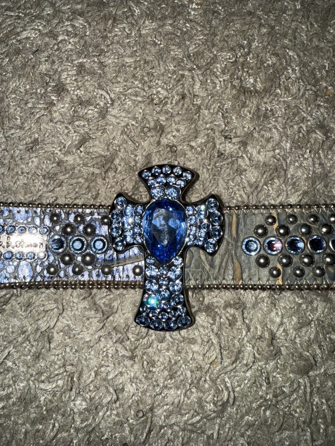 B.B. Simon **RARE** Bb simon Cross belt Size ONE SIZE - 1 Thumbnail
