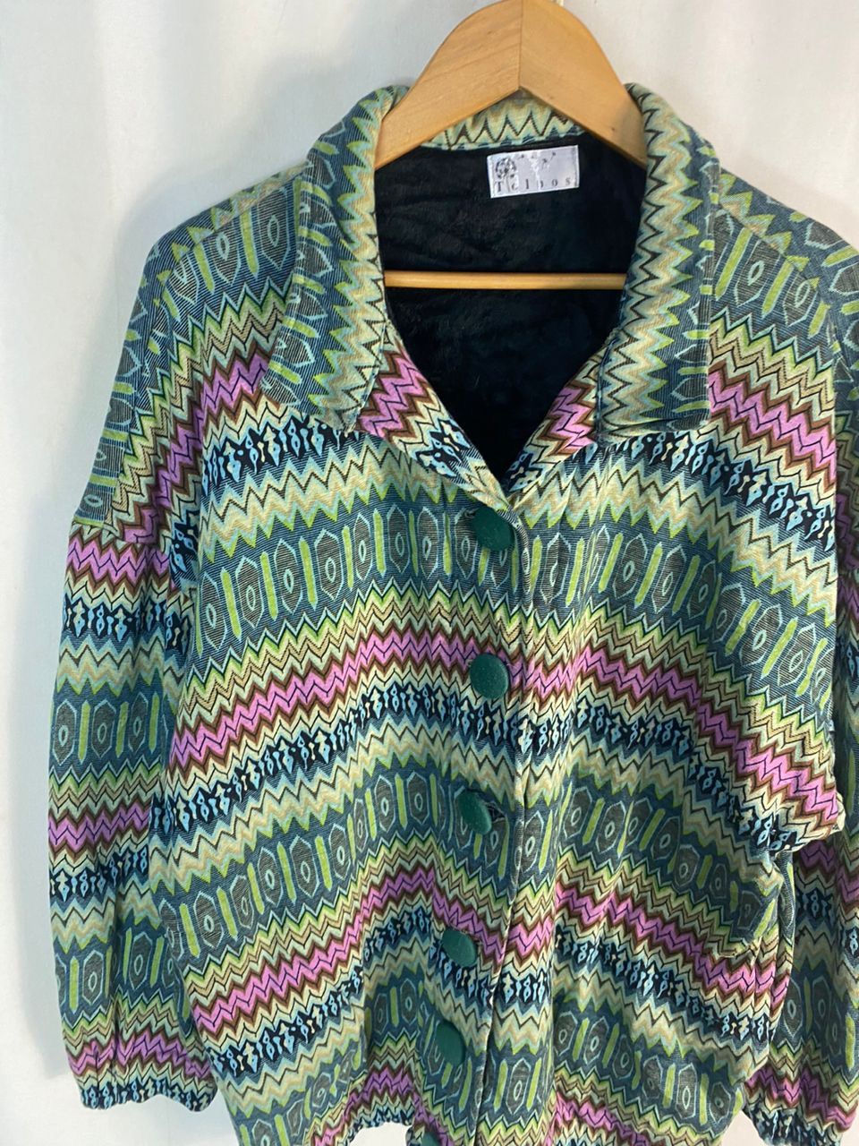 Other Ticidos button up multicolor beggie jacket Size L / US 10 / IT 46 - 3 Thumbnail
