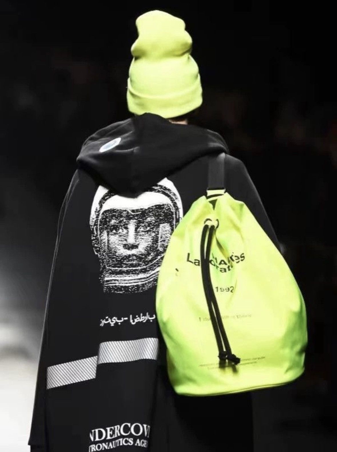 Undercover Undercover AW18 Space Odyssey Astronaut Zip-Up Hoodie Size US XL / EU 56 / 4 - 4 Thumbnail
