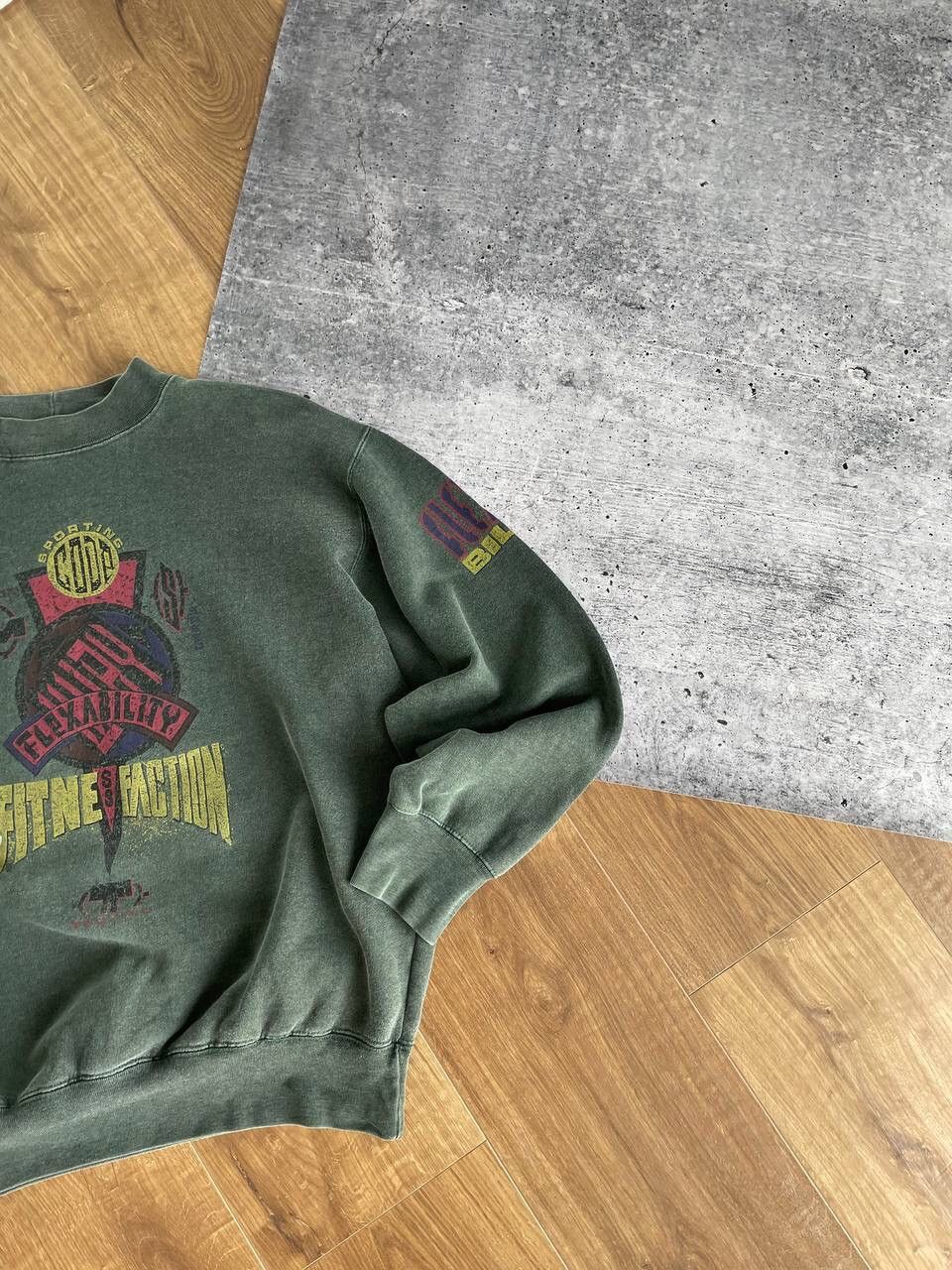 Vintage Vintage 90’s Y2K Style American Techno Casual Sweatshirt Size US M / EU 48-50 / 2 - 2 Thumbnail