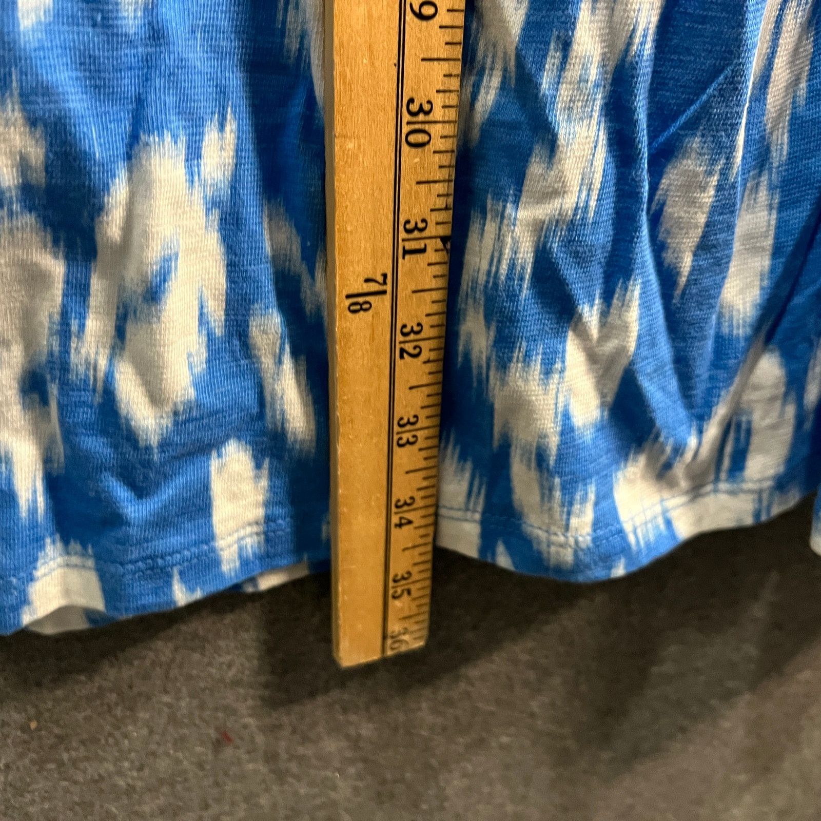 Denim & Co. Denim & Co. Beach Tall Printed Knit Linen Blend Midi Size XL / US 12-14 / IT 48-50 - 10 Thumbnail