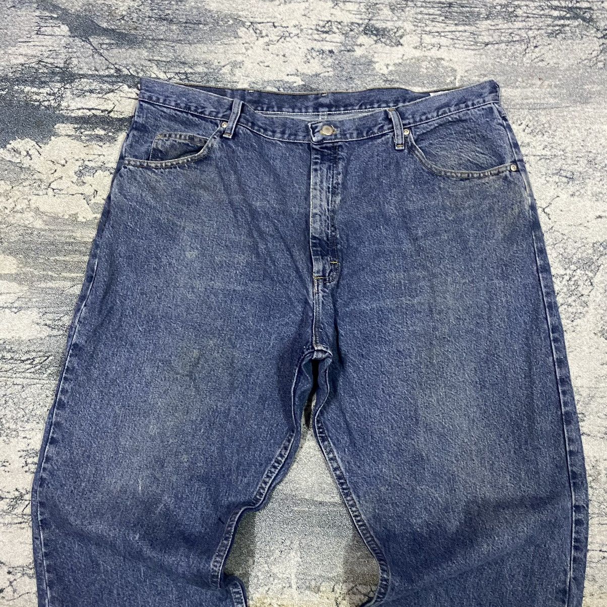 Vintage × Wrangler Vintage Wrangler Baggy Denim Jeans Size US 41 - 3 Thumbnail