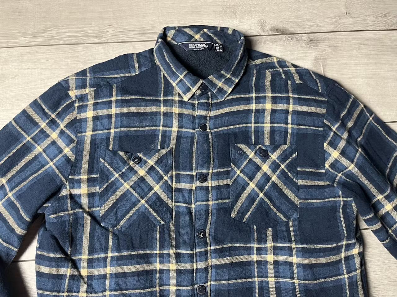 Vintage Regatta shirt outdor fleece size Large Size US L / EU 52-54 / 3 - 3 Thumbnail