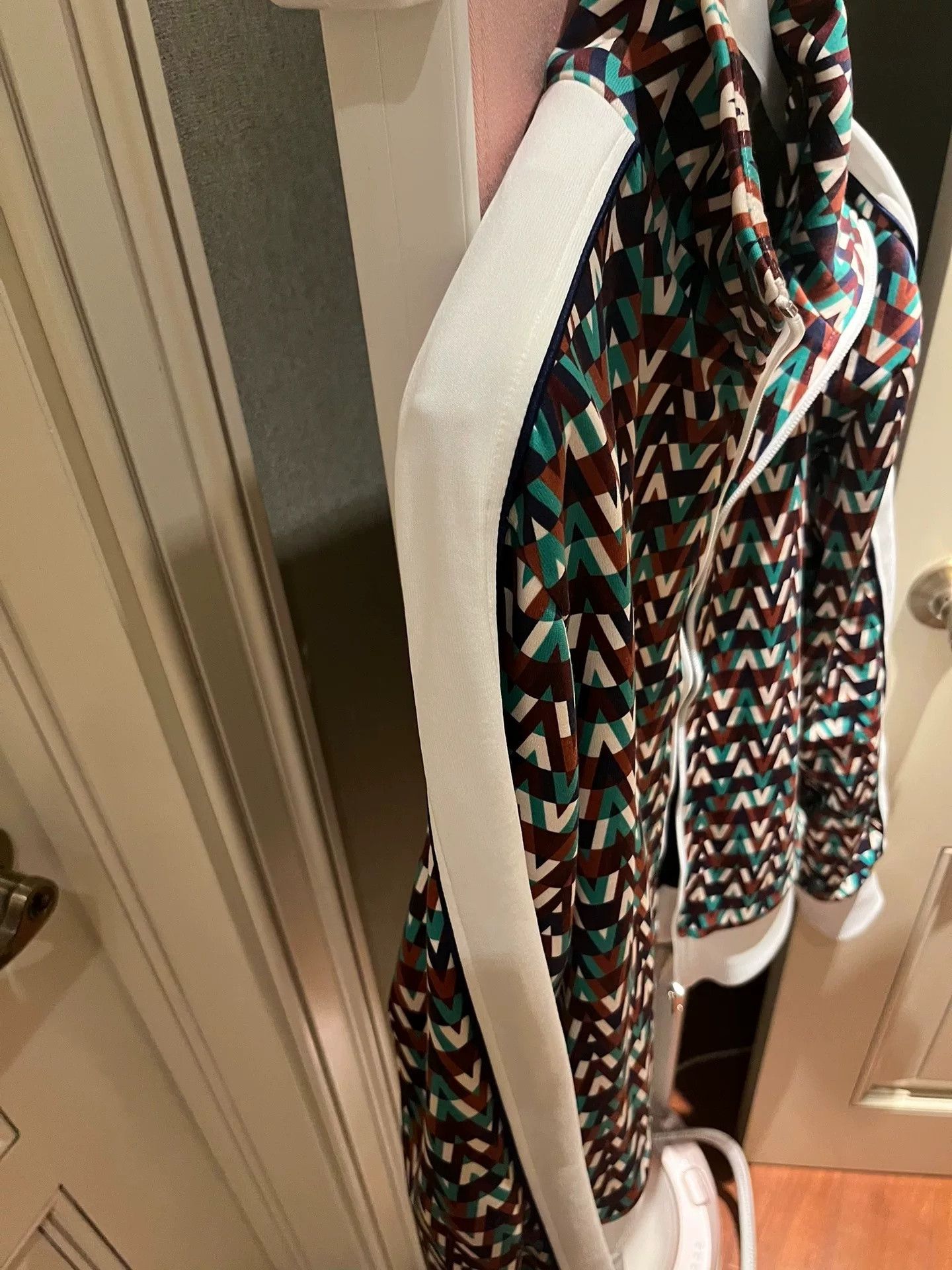 Valentino Valentino Printed Stand Collar Sports Jacket Size US M / EU 48-50 / 2 - 5 Thumbnail