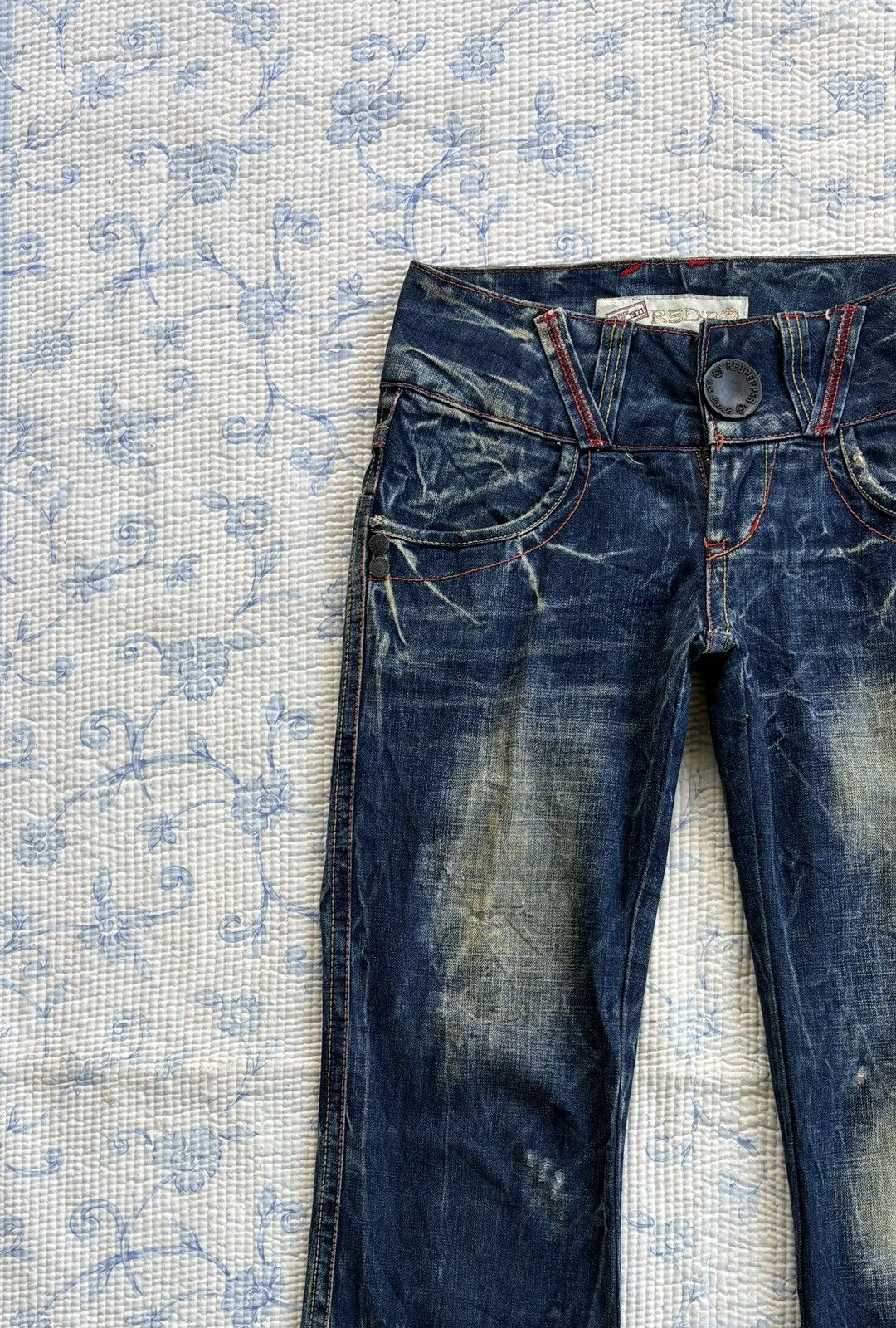 Vintage Red Pepper Streetwear Jeans Flared Denim Size US 28 / EU 44 - 4 Thumbnail