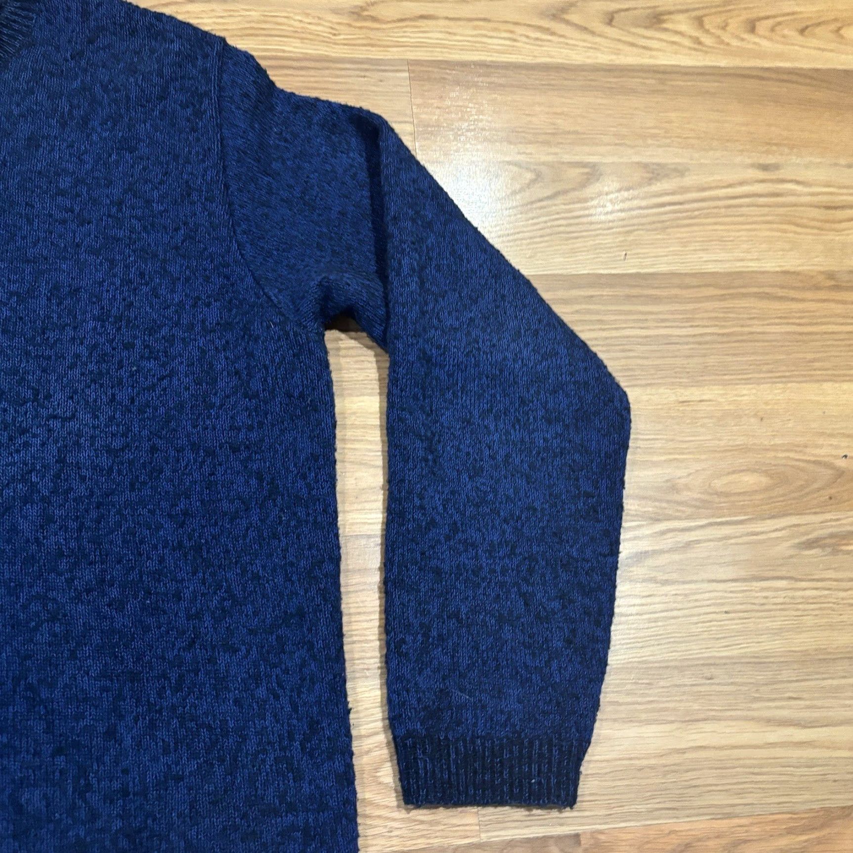 Burton VINTAGE Burton Snowboards Sweater Navy Blue Wool Blend Pullover Men’s Size Small Size US S / EU 44-46 / 1 - 6 Thumbnail