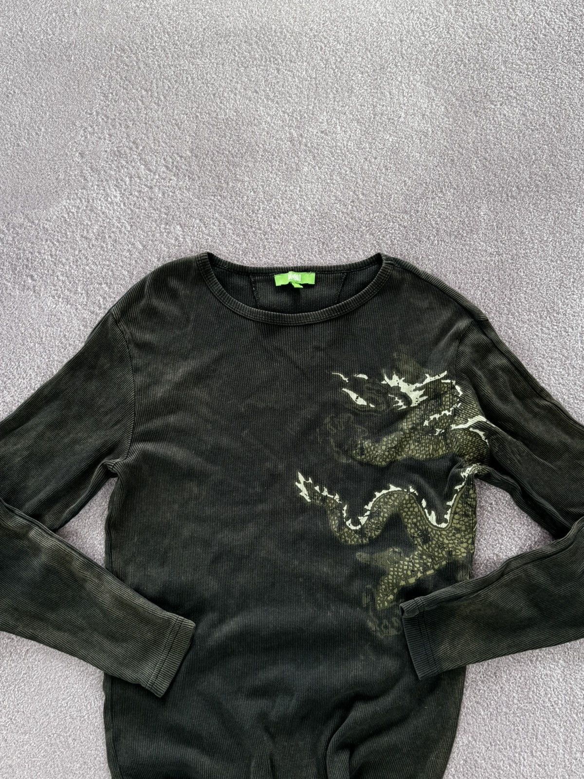 Vintage Y2K Affliction Style Grunge Vibe 00s Long Sleeve T-Shirt Size US M / EU 48-50 / 2 - 2 Thumbnail