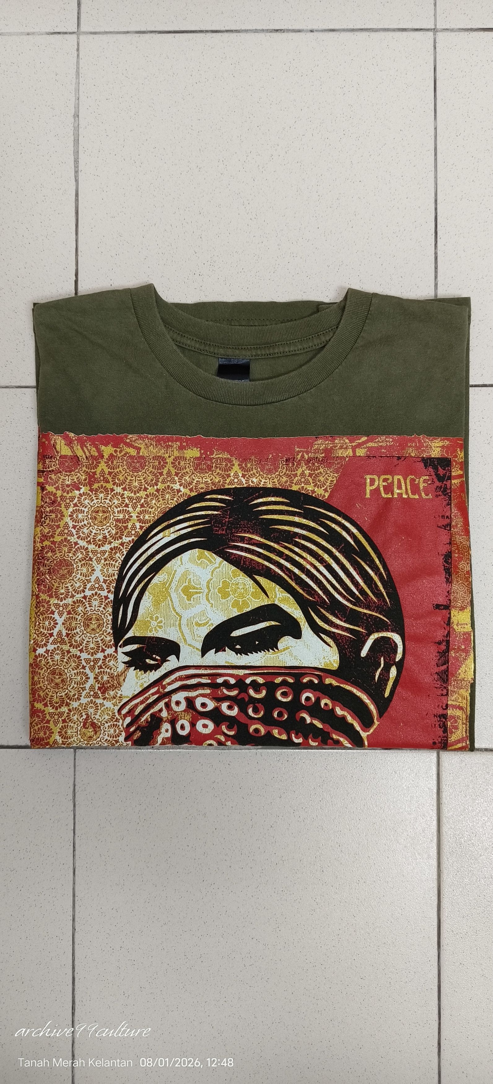 Obey × Shepard Fairey Vintage 2005 Obey Shepard Fairey Zapatista tee Size US L / EU 52-54 / 3 - 6 Thumbnail