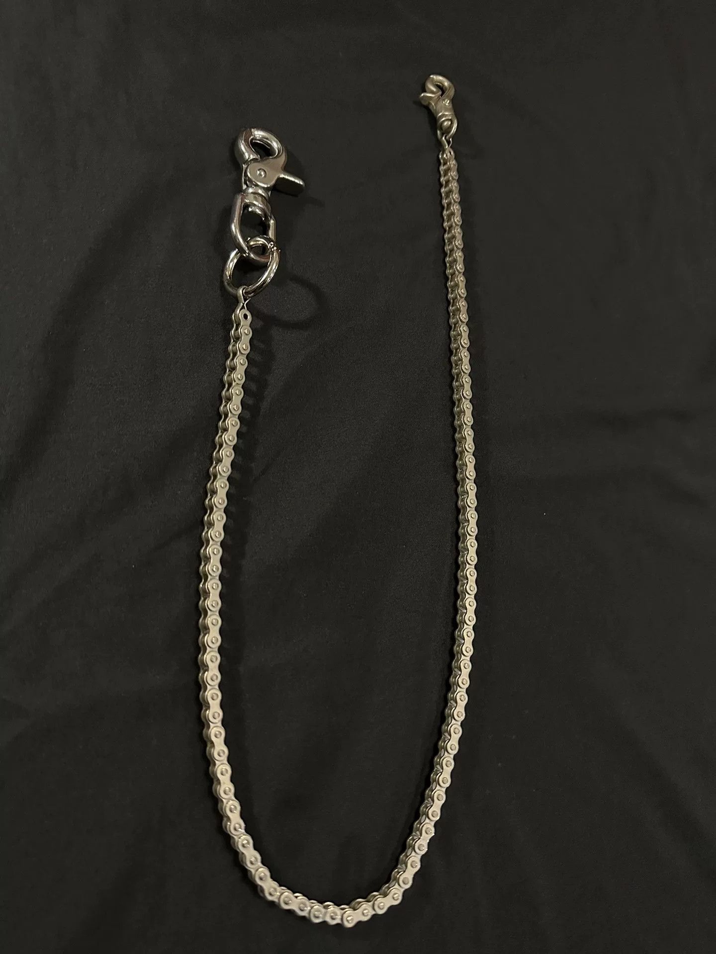 vintage 90s motorcycle wallet chain