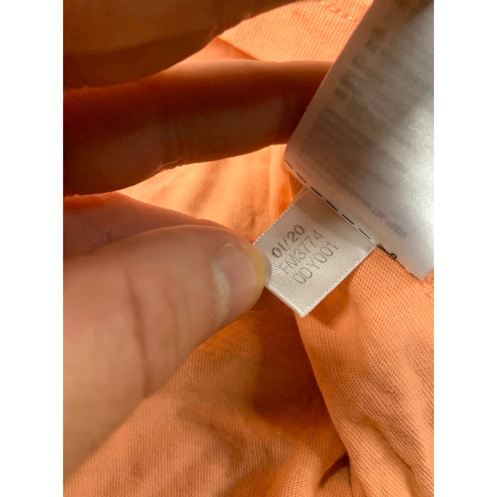 Adidas ADIDAS ORIGINAL Men T-Shirt Short Sleeve Jersey Logo Casual Peach and White 2020 00s 2020 Adult M Size M Mens Clothing Shirt Size US M / EU 48-50 / 2 - 7 Thumbnail