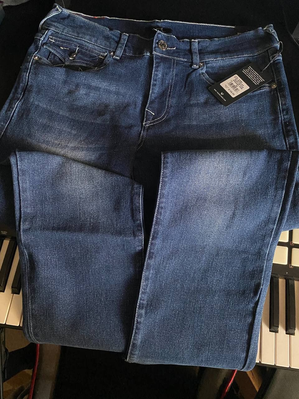 True Religion True Religion Ricky SN Straight Jeans Size US 30 / EU 46 - 8 Thumbnail