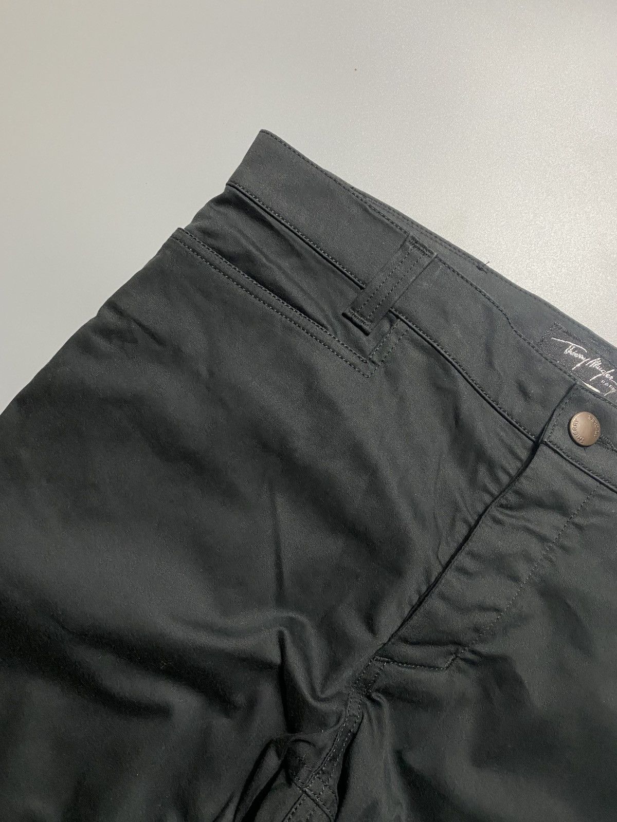 Thierry Mugler THIERY MUGLER WIDE TROUSER Size US 34 / EU 50 - 6 Thumbnail