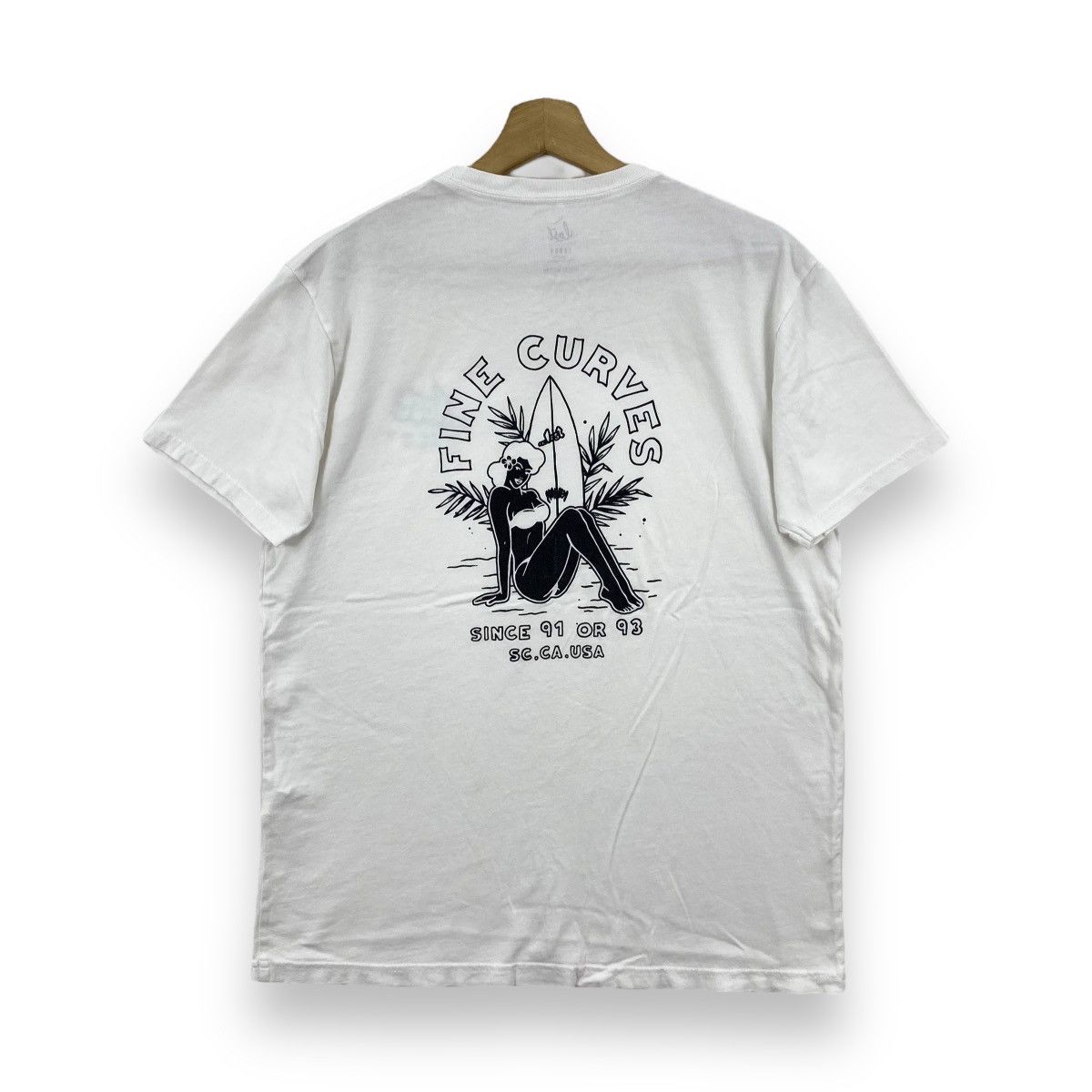 Lost Enterprises LOST ENTERPRISES Fine Curves Graphic Surf Tee Shirt Size US L / EU 52-54 / 3 - 1 Thumbnail