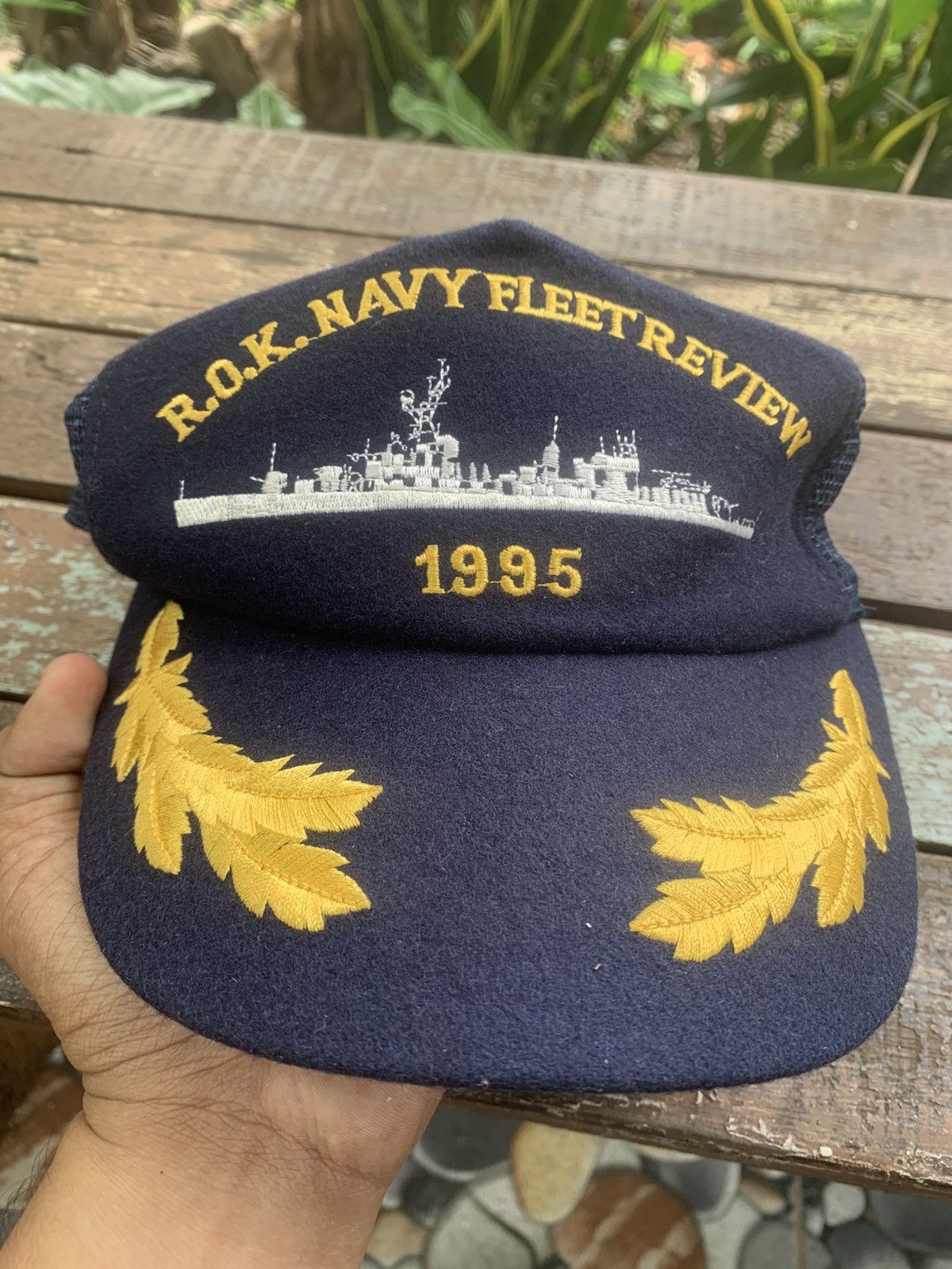 Vintage Vintage ROK Navy Trucker Hats Size ONE SIZE - 5 Thumbnail
