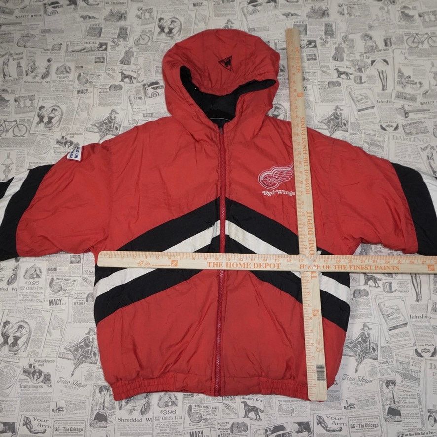 NHL Large - Vintage / Y2K Detroit Red Wings Reversible jacket Size XL / US 12-14 / IT 48-50 - 9 Thumbnail