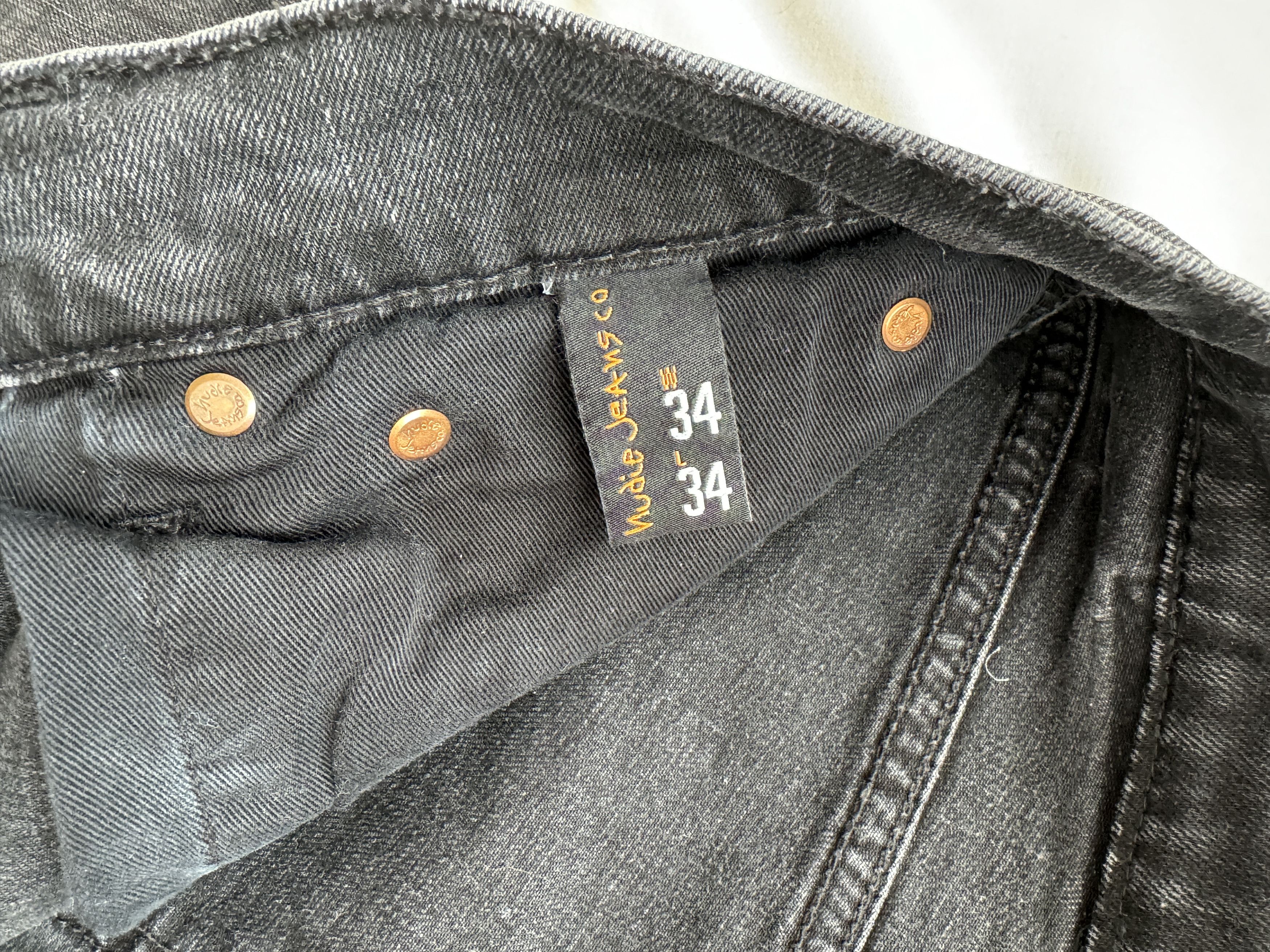 Nudie Jeans NUDIE JEANS Lean Dean – Nightrider Size US 34 / EU 50 - 5 Thumbnail