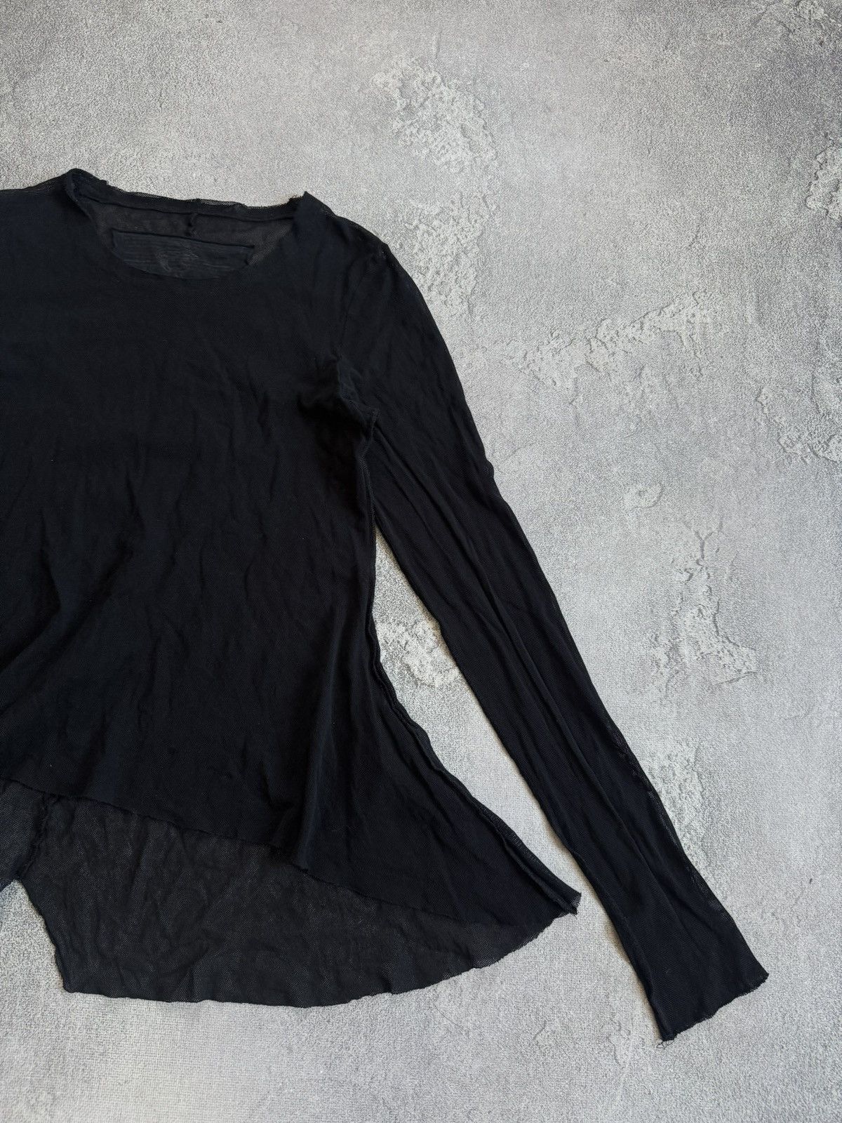 Rundholz Rundholz S/size mesh black dress avantgarde long sleeve y2k Size S / US 4 / IT 40 - 6 Thumbnail