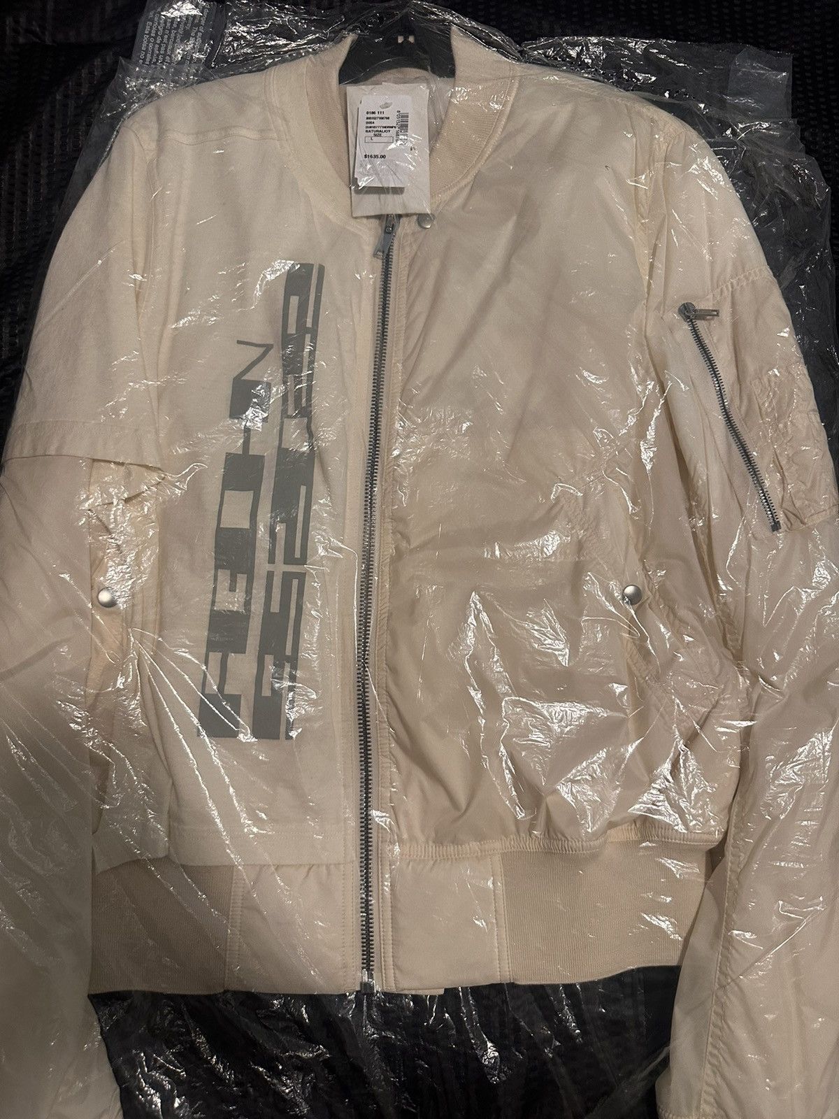 Rick Owens Drkshdw Flight Bomber Jacket DRKSHDW by Rick Size US L / EU 52-54 / 3 - 3 Thumbnail