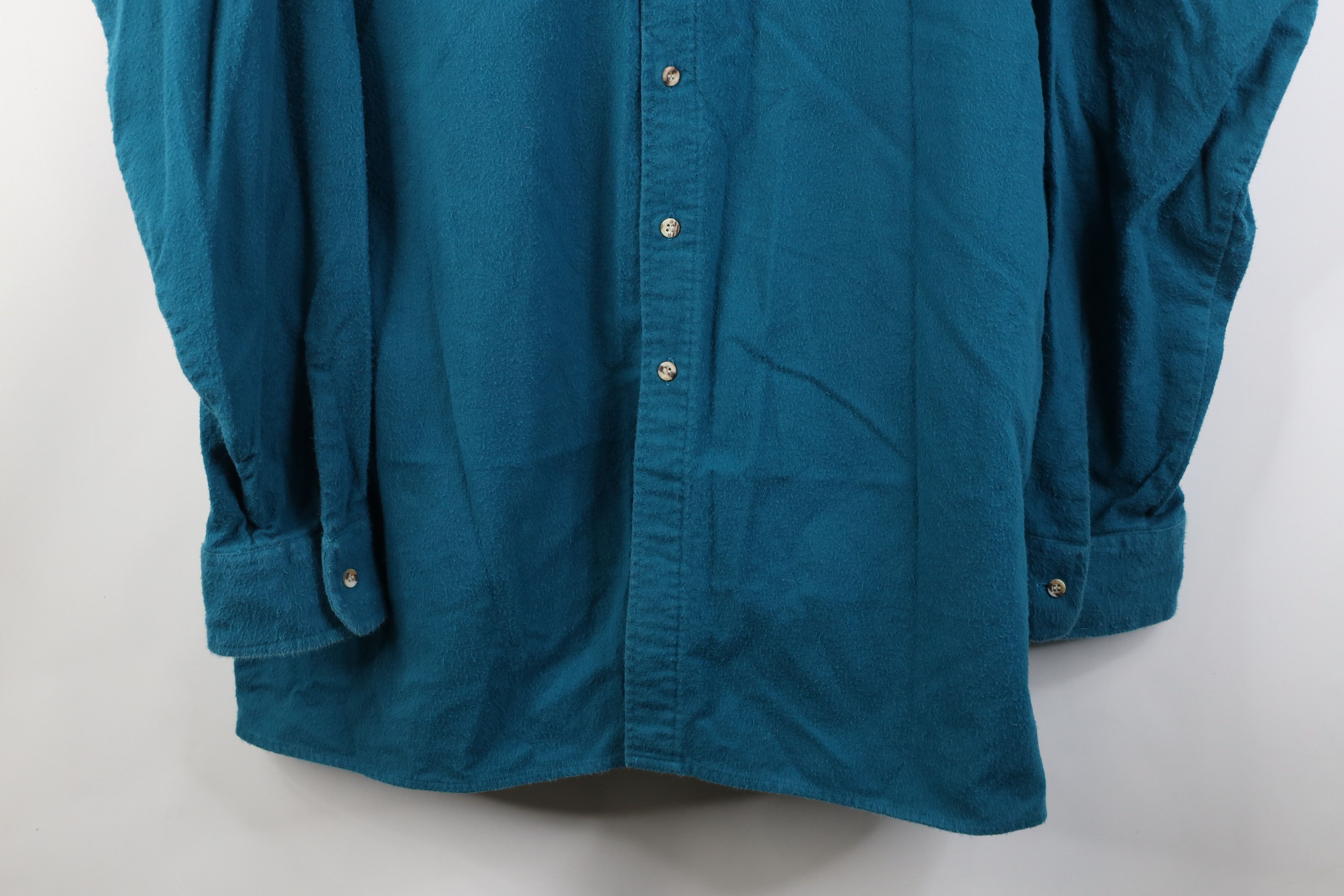 Vintage Vintage 90s Streetwear Cloth Collared Button Down Shirt Size US XXL / EU 58 / 5 - 3 Thumbnail