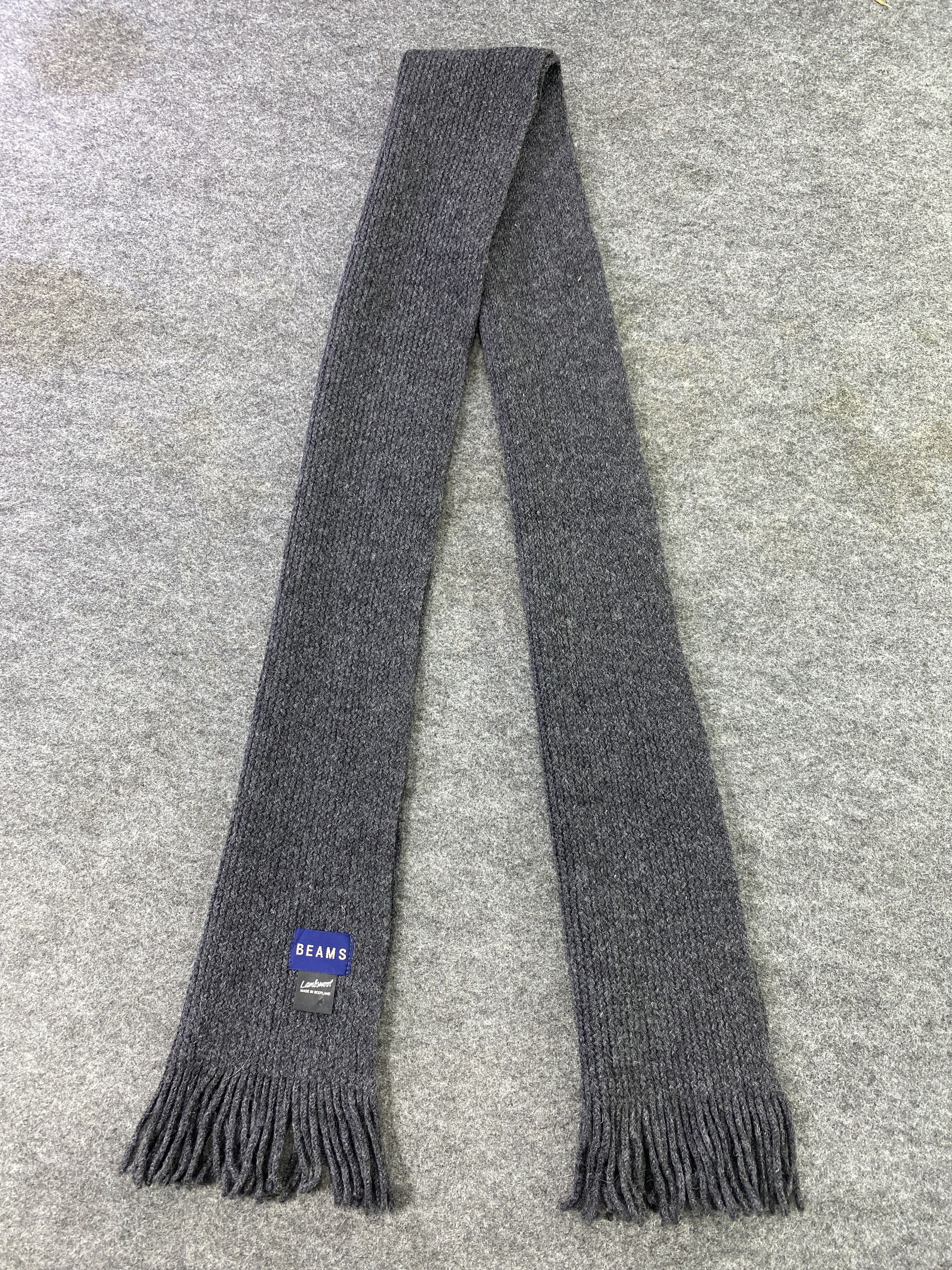 Beams Plus Beams Wool Scarf / Muffler / Neckwear - T601 Size ONE SIZE - 4 Thumbnail