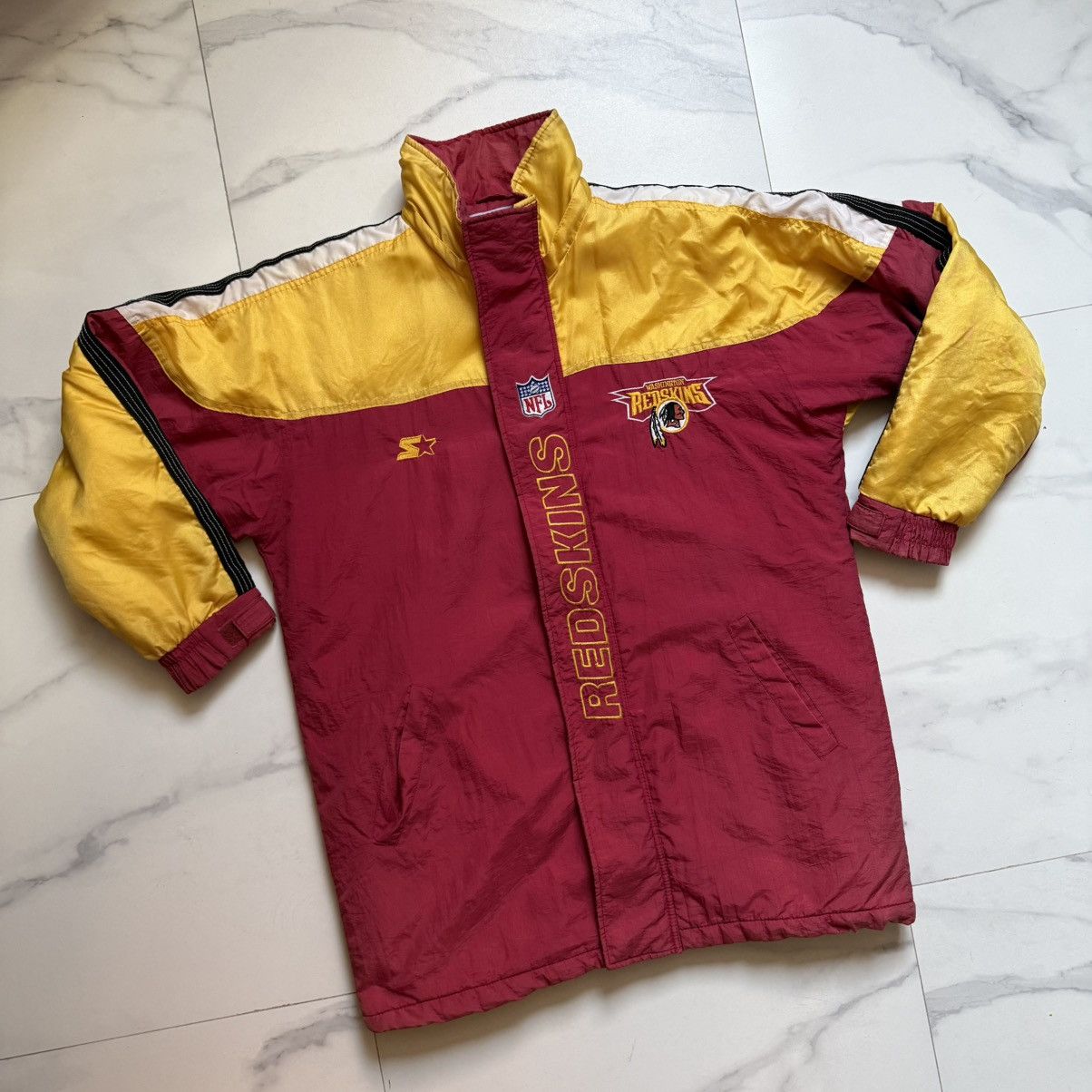 Starter Vintage 90s Pro Line NFL Redskins Parka Size US M / EU 48-50 / 2 - 4 Thumbnail