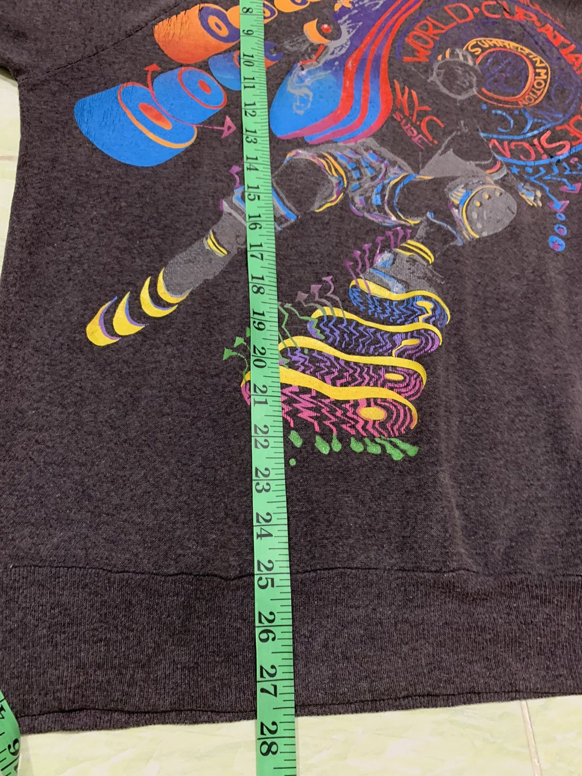 Other Vintage 80s Skateboard nyc slide sweatshirt Size US L / EU 52-54 / 3 - 14 Thumbnail